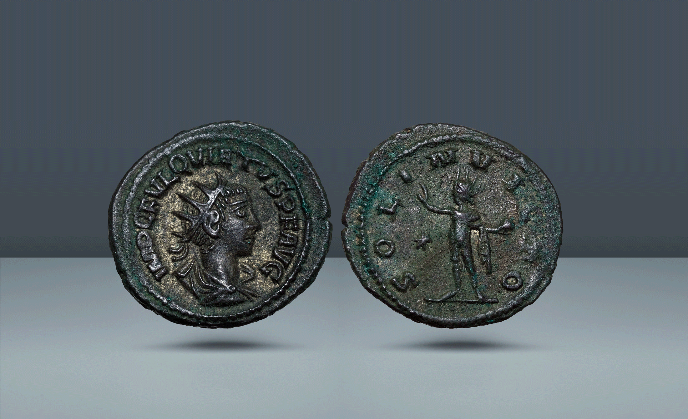 Roman Empire, Samosata. Quietus, Usurper in the East, Sept. 260 - late autumn 261 AD  , c. 261 AD