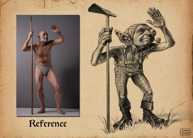 I love getting insight to other artists&rsquo; processes and methods, so I thought that I&rsquo;d share some of mine. 

My foundation as an artist started with drawing from life, and it taught me something that I still stand by: you&rsquo;re only as 