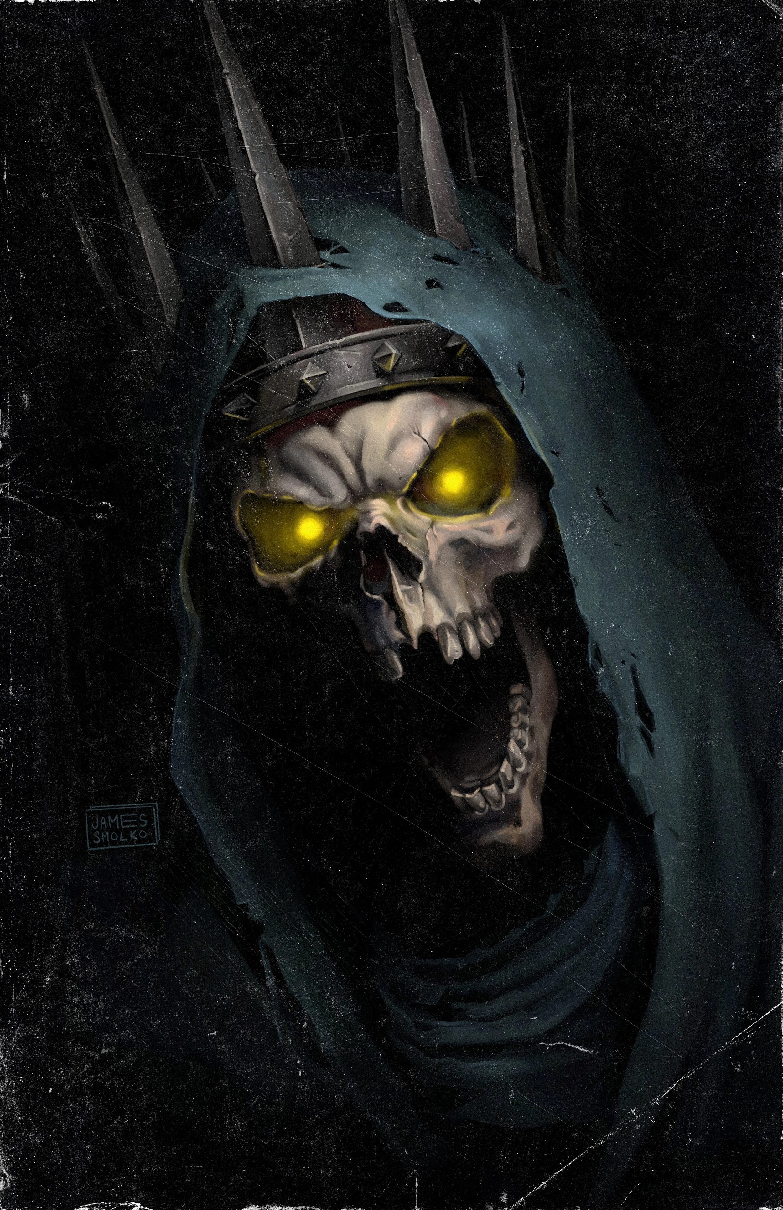 A Weakened Great Barris (Painted Series)