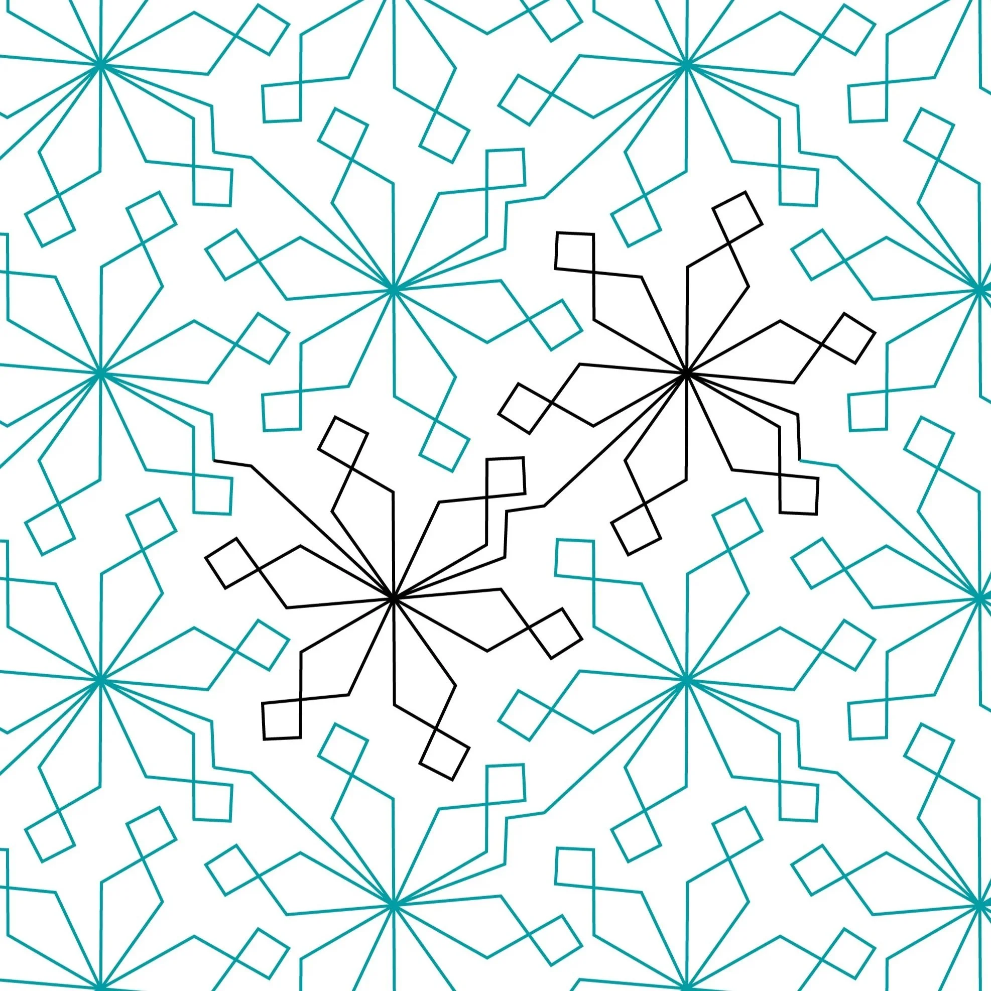 Simple Snowflakes - LA80384