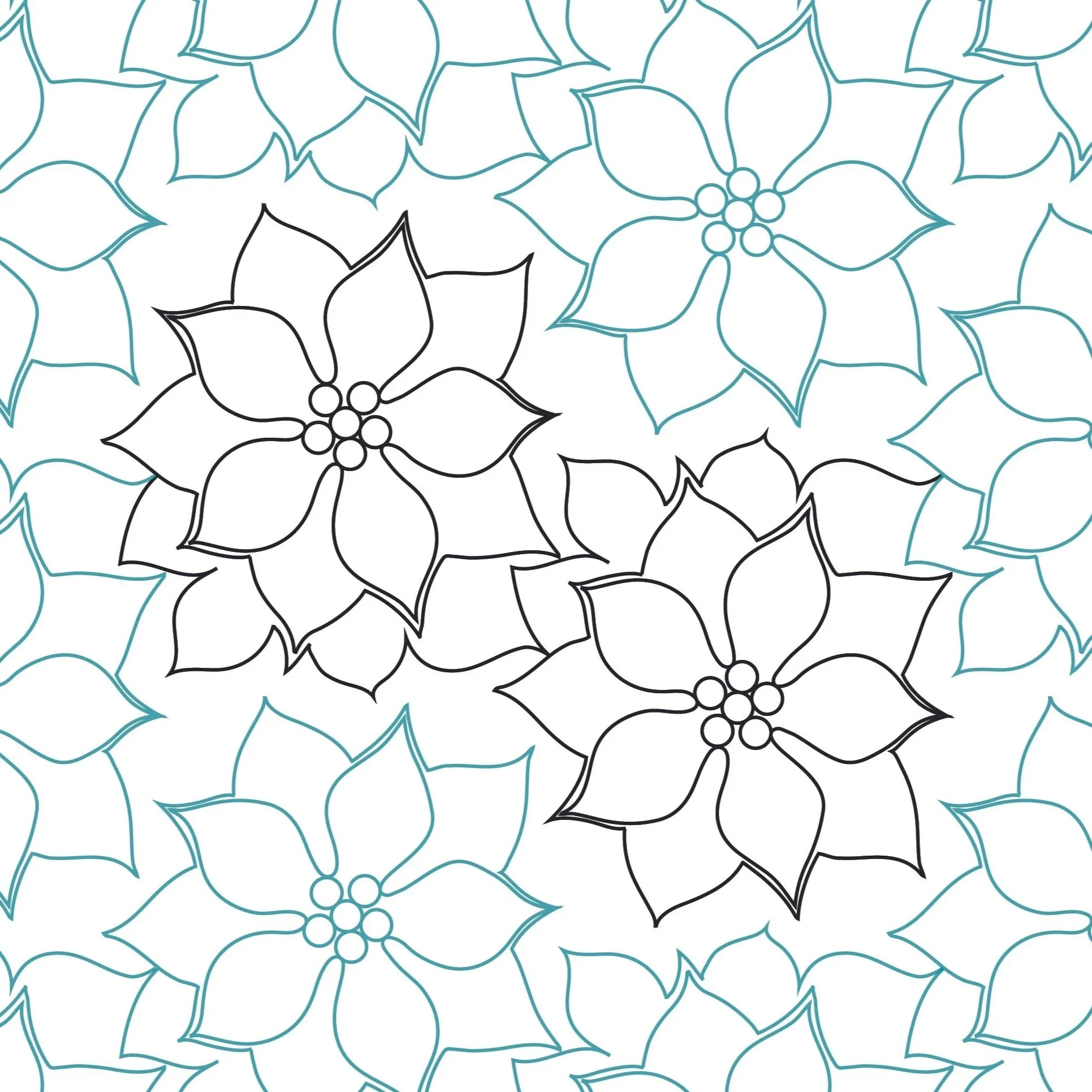 Poinsettia Panto - LA80234