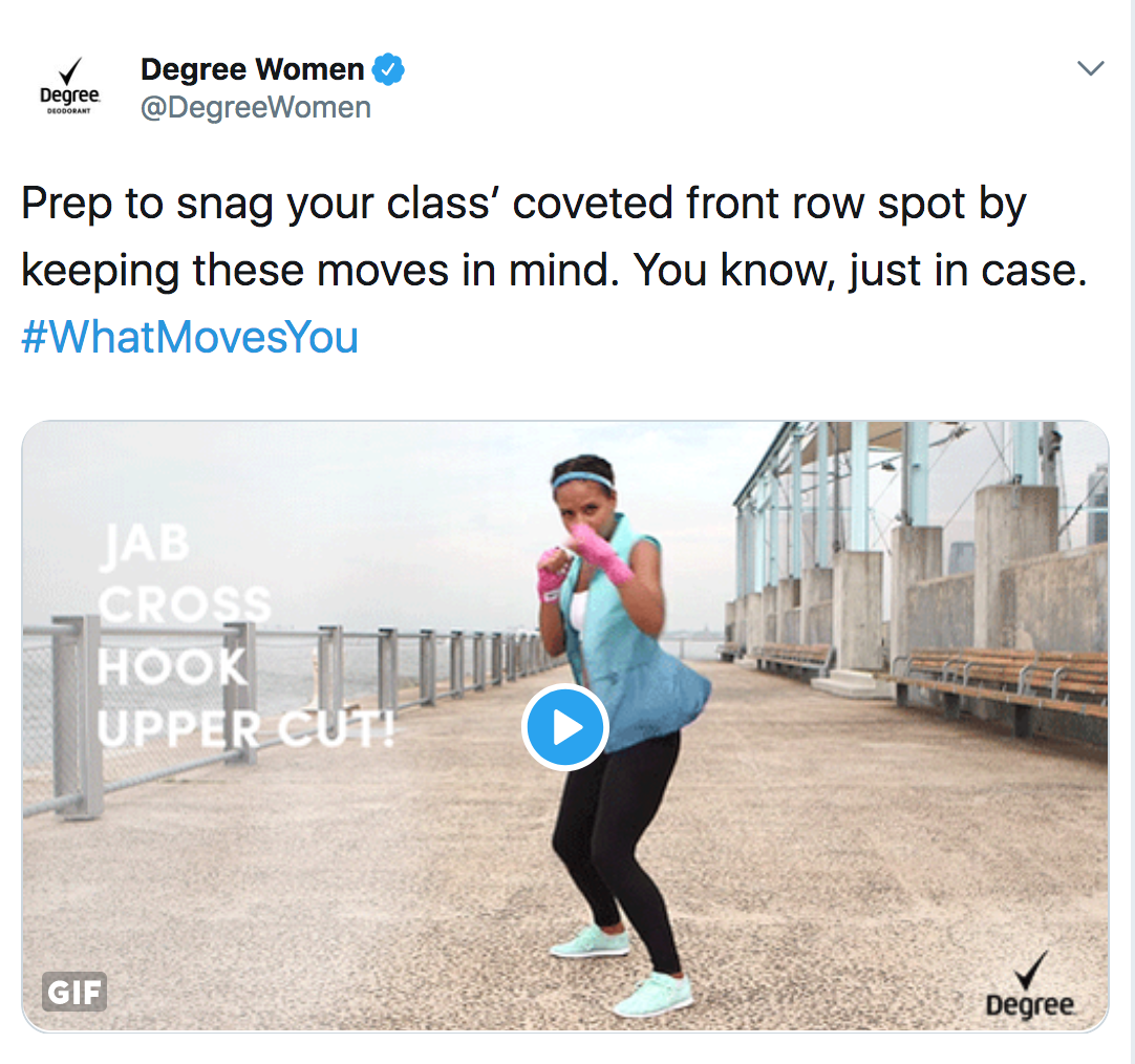 Degree Women: What Moves You Campaign 