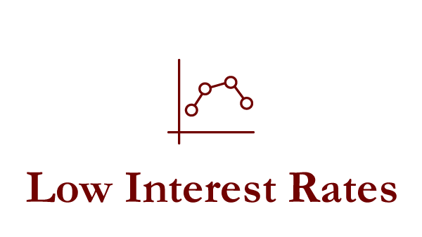 Low interest rates