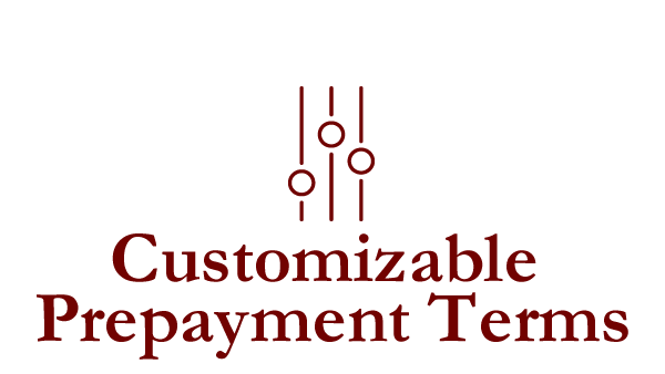 Customizable prepayment terms