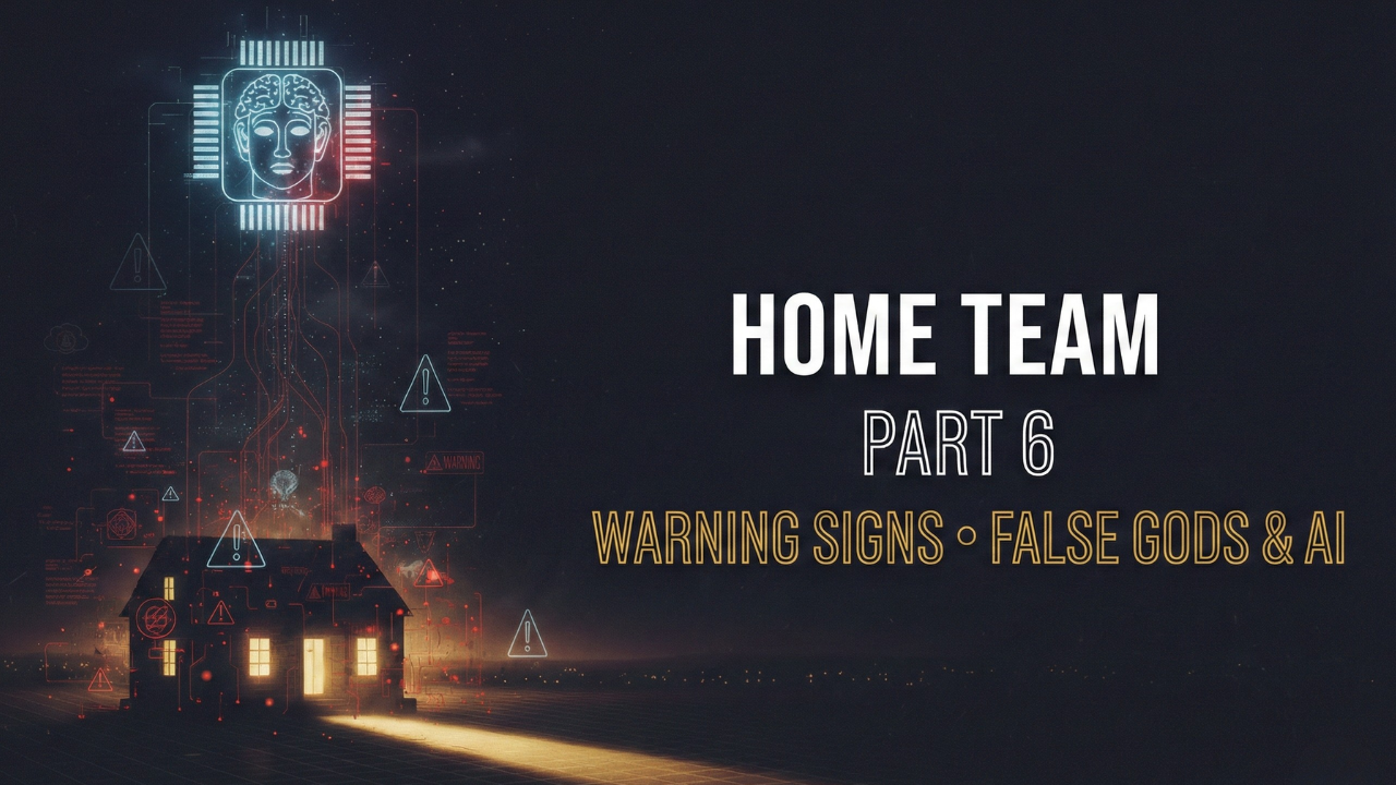 Home Team(Part 6): Warning Signs — False Gods &amp; AI