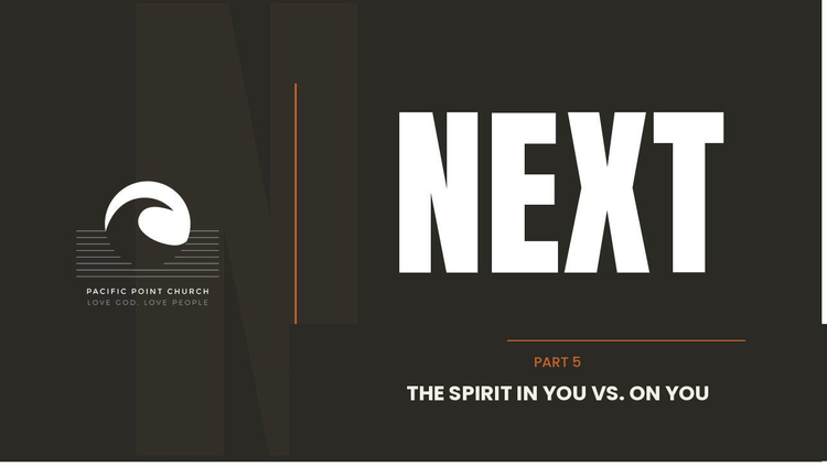 The Spirit in you vs. the spirit on you