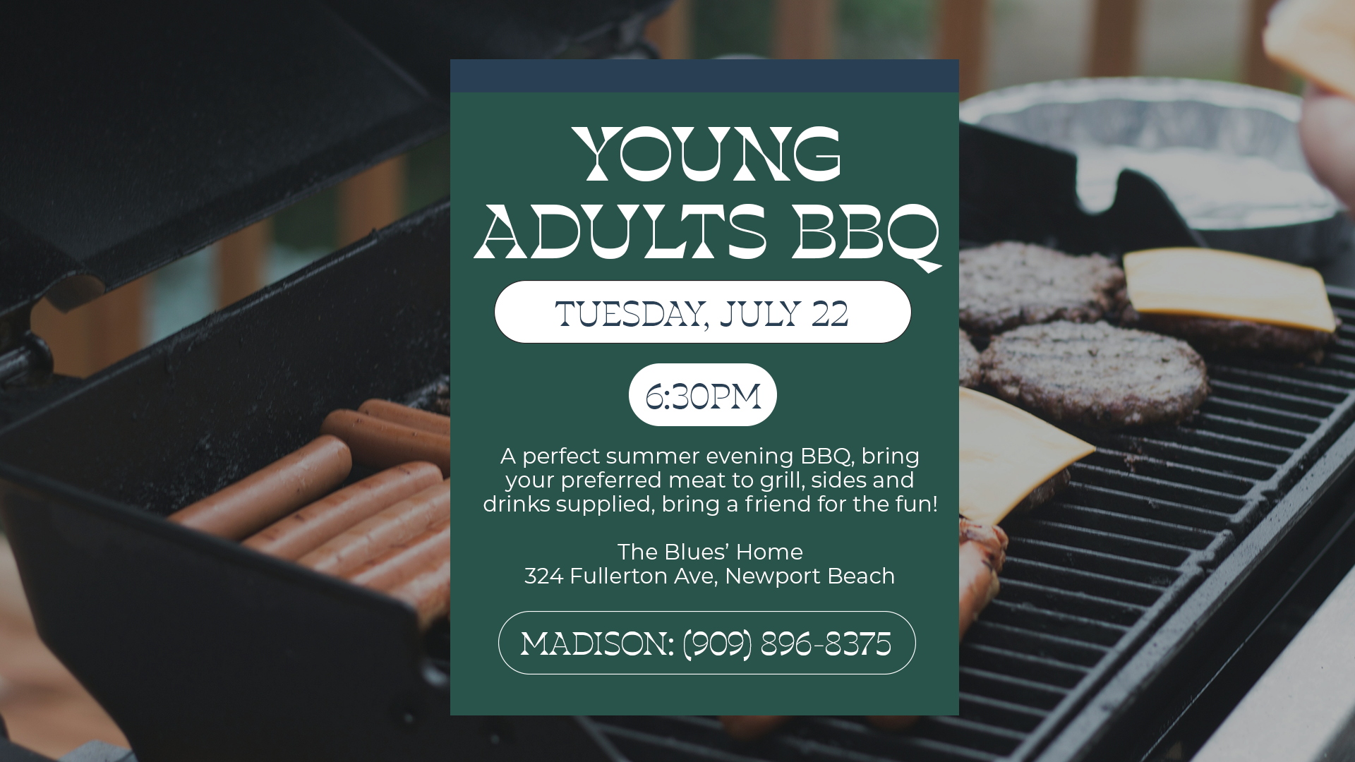 Young Adults BBQ