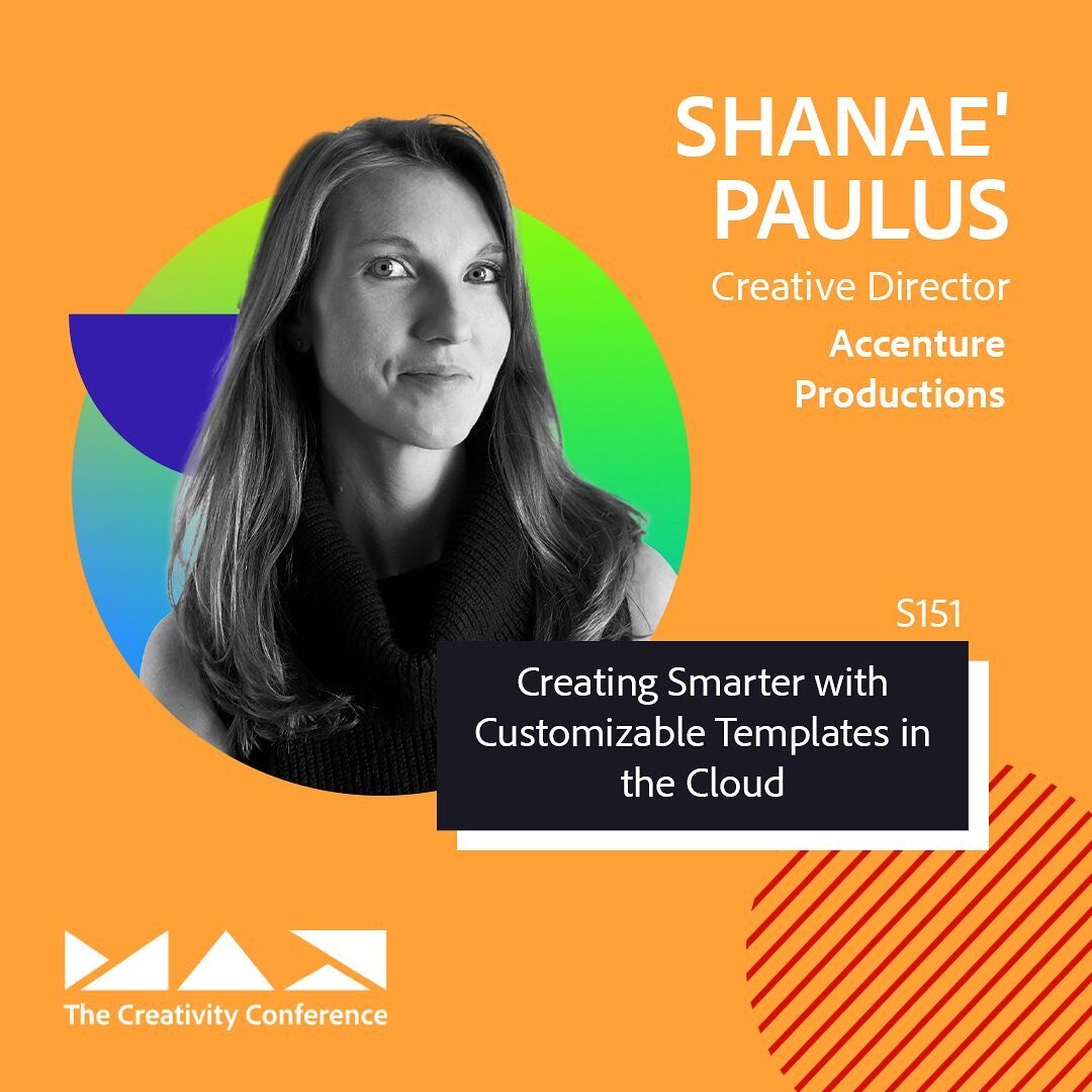 I&rsquo;m honored to represent @accenture at #adobemax2022 ! Join my mom, neighbors &amp; other creatives at my free online session to learn tips &amp; tricks on how creatives can save time &amp; reduce mundane work. https://adobe.ly/3C4PNum. If you 