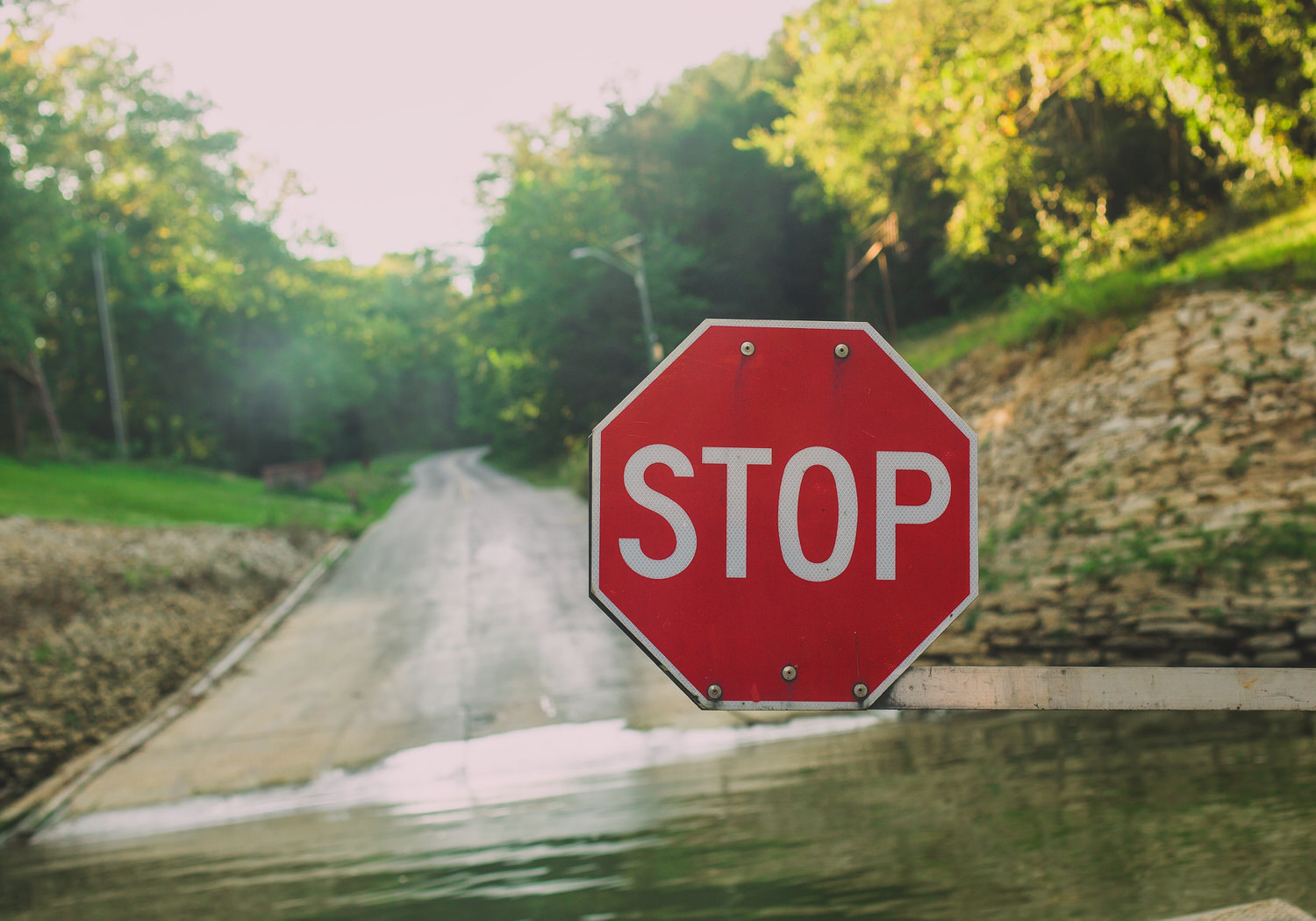 Green River Ferry Closed for Low Water