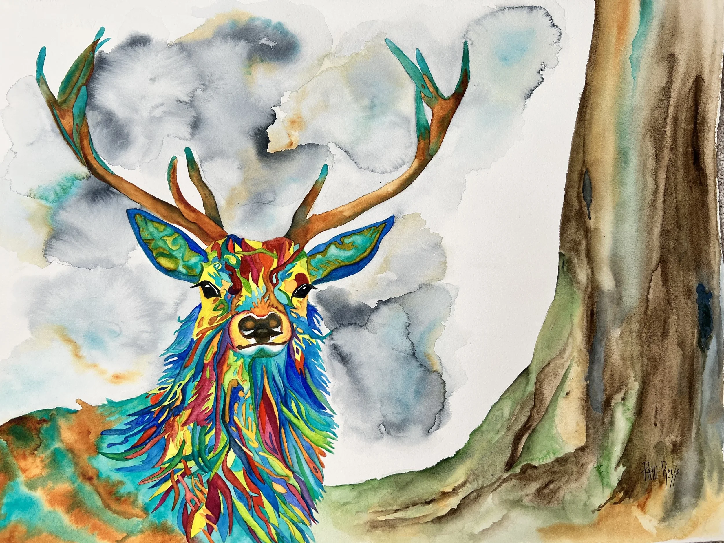 Kaleidoscope the Deer