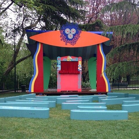 Puppet Theater| Alessandro &amp; Francesco Mendini | Milan | 2015