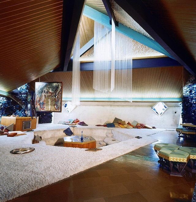 Shin'enKan House | Architect: Bruce Goff | Bartlesville, OK | 1956-1974 (destroyed by arson 1996)