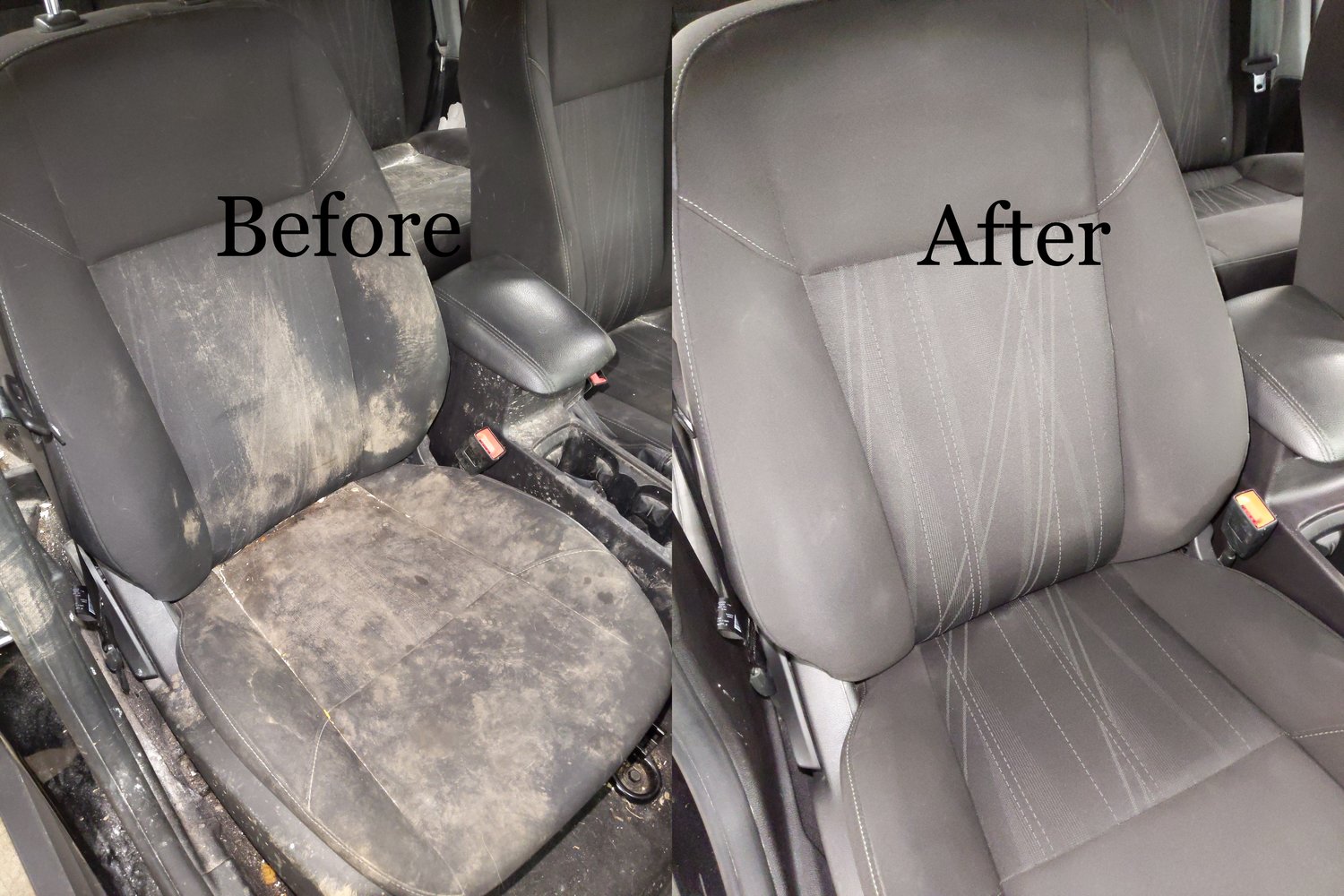 How To Steam Clean Car Seats  