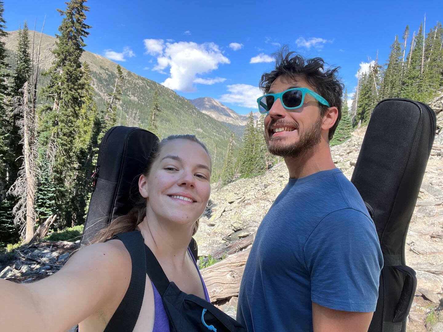 We&rsquo;ve been trompin&rsquo;. More tromp to come. 

#trompin #hiking #colorado #ptarmiganlake #tourlife #dayoff