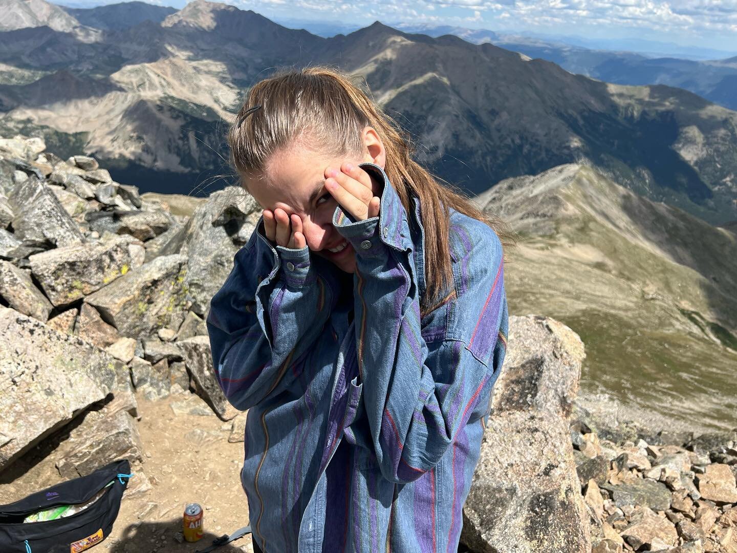 (Pt. 2, The Sunmit) Yesterday we Tromped again, but this time with a capital T for 14er (there&rsquo;s a T in there we swear). For pics of the ascent and descent, see part 1! 

#mtyale #colorado #14er #daysoff #leavenotrace #hiking
