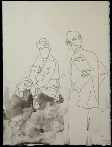 Hazy Figures.