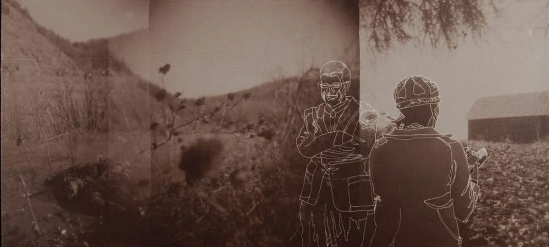  2007. Platinum Print on paper. 6” x 14”.  