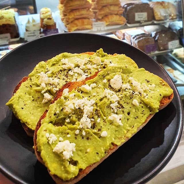 ▶️ 🥑🥑 Our biggest seller and something everyone loves 🥰 2 pieces of 🥑 feta toast only $8.95 😍
.
Amazing Coffee Everyday, Heaps of seating 🙂
.
&hearts;  OPEN 7am  LEVEL 1
THE MYER CENTRE &hearts;
.
. 
#coffeeslut #coffeebrisbane #specialtycoffee
