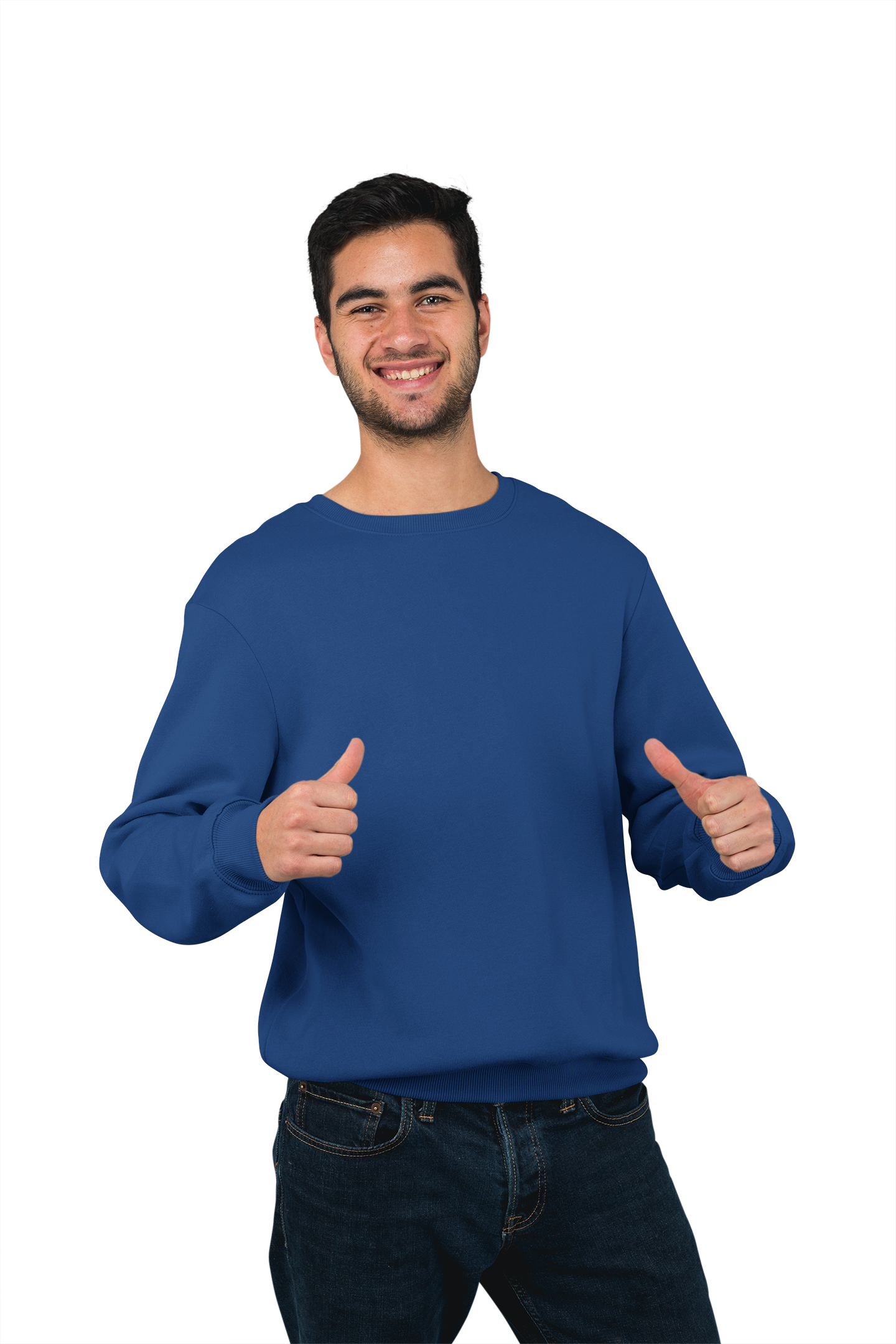 BLUE SWEATER