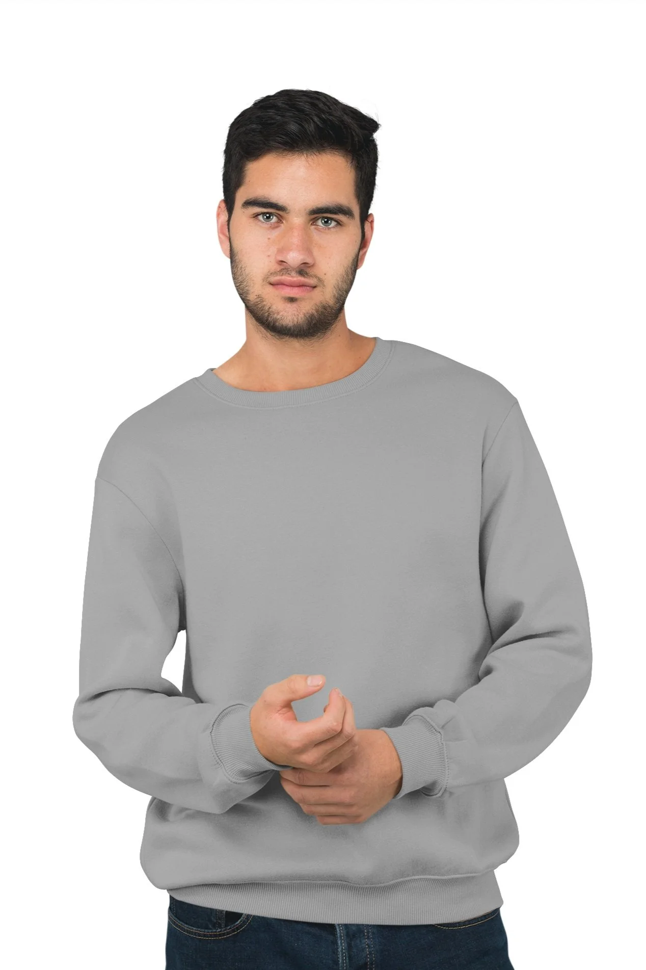 GRAY SWEATER