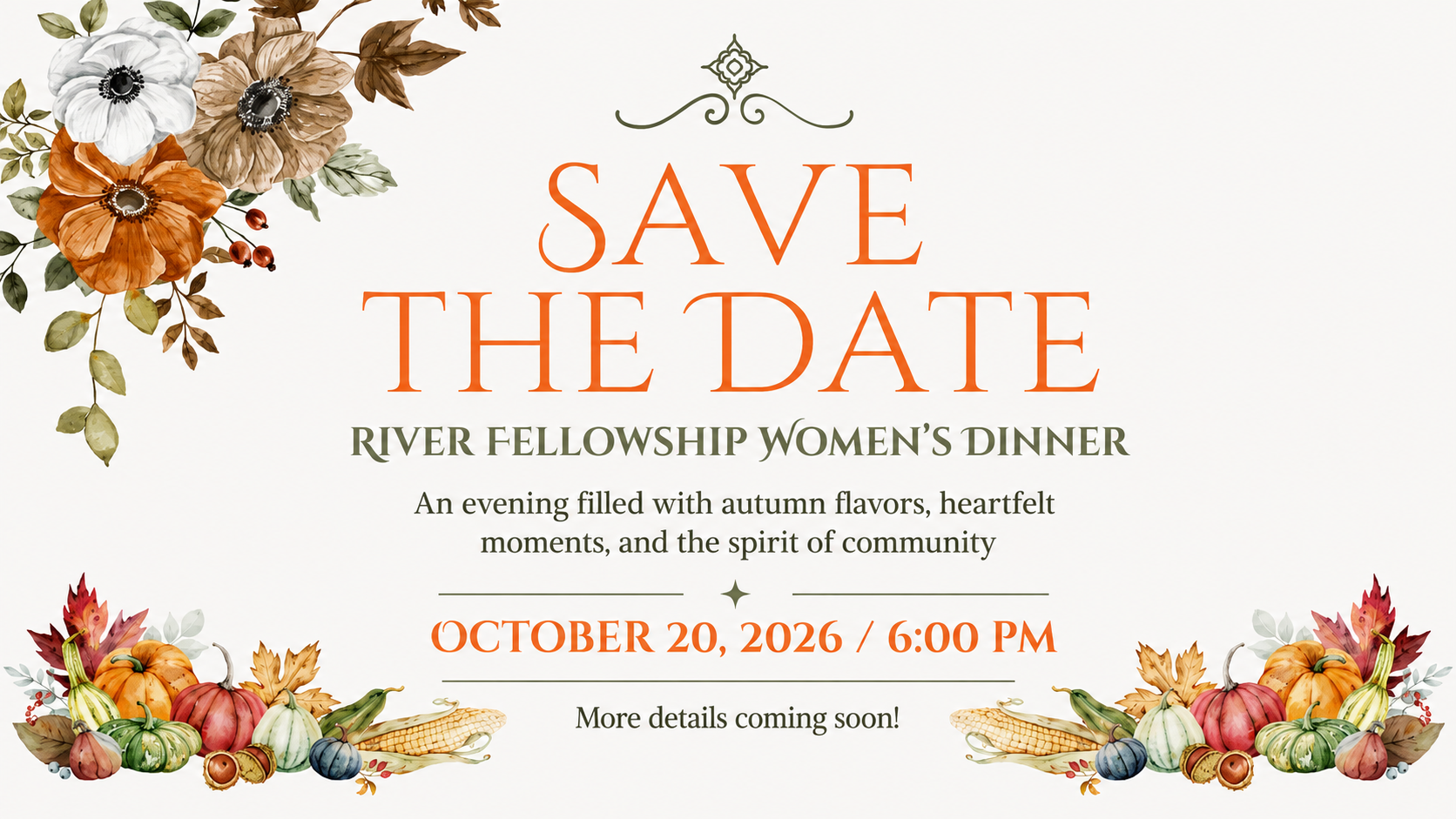 Save the Date! RF Women's Dinner