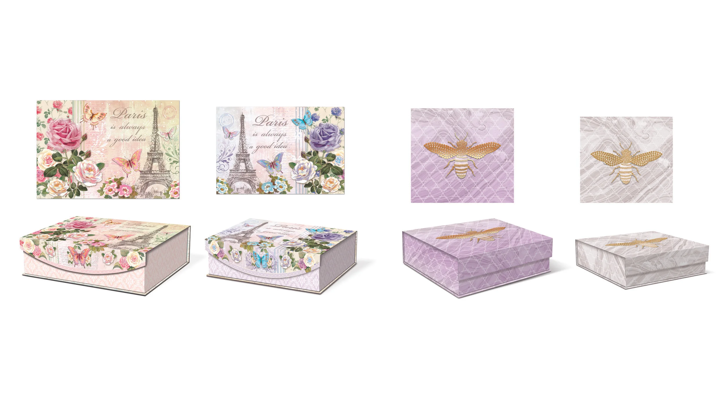 Rectangle Flap Boxes