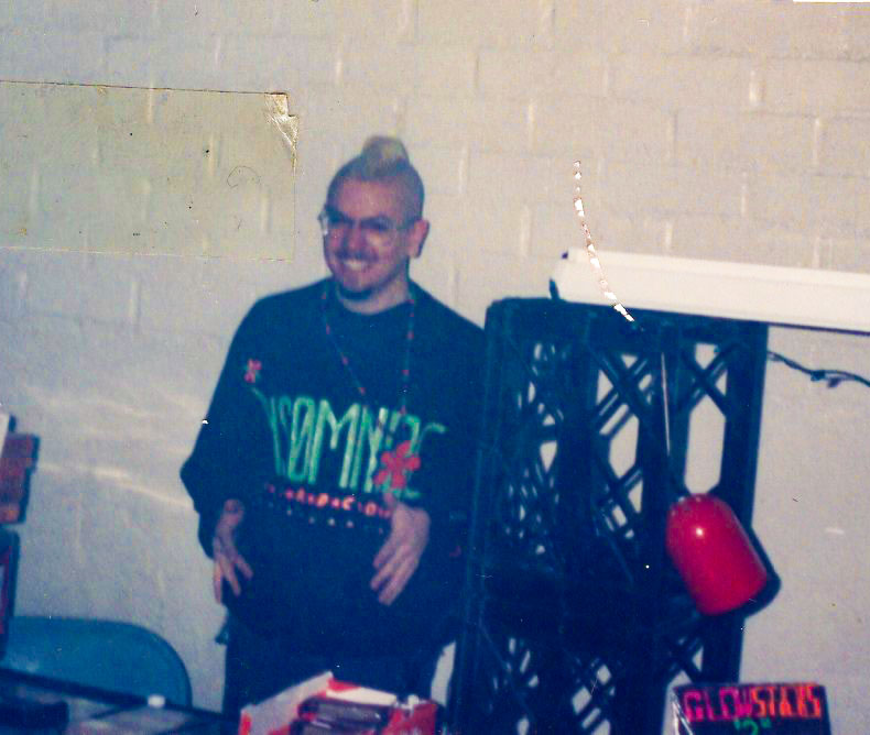 Having a pretty good time in an unknown warehouse, 1994