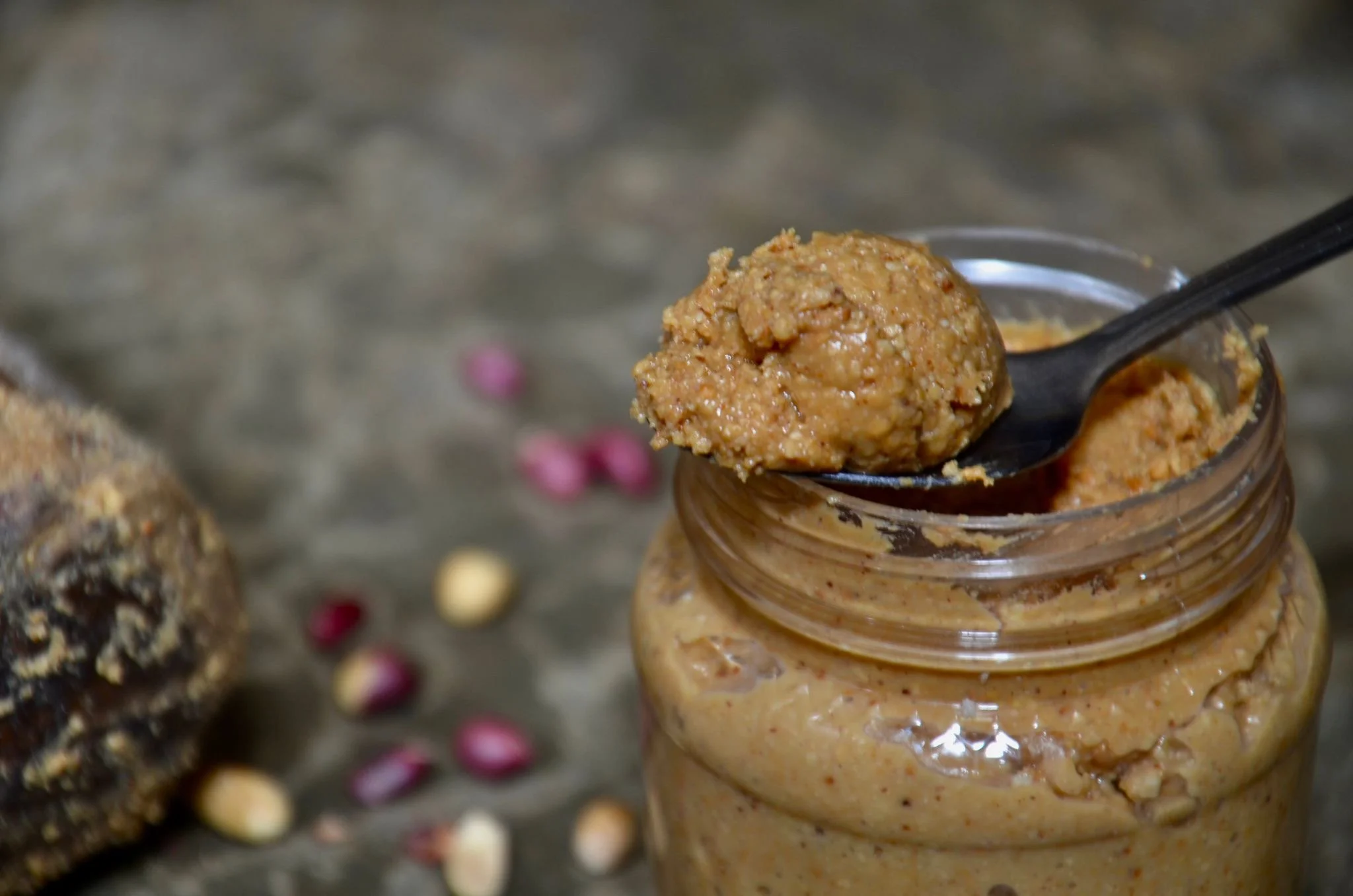 Homemade peanut butter