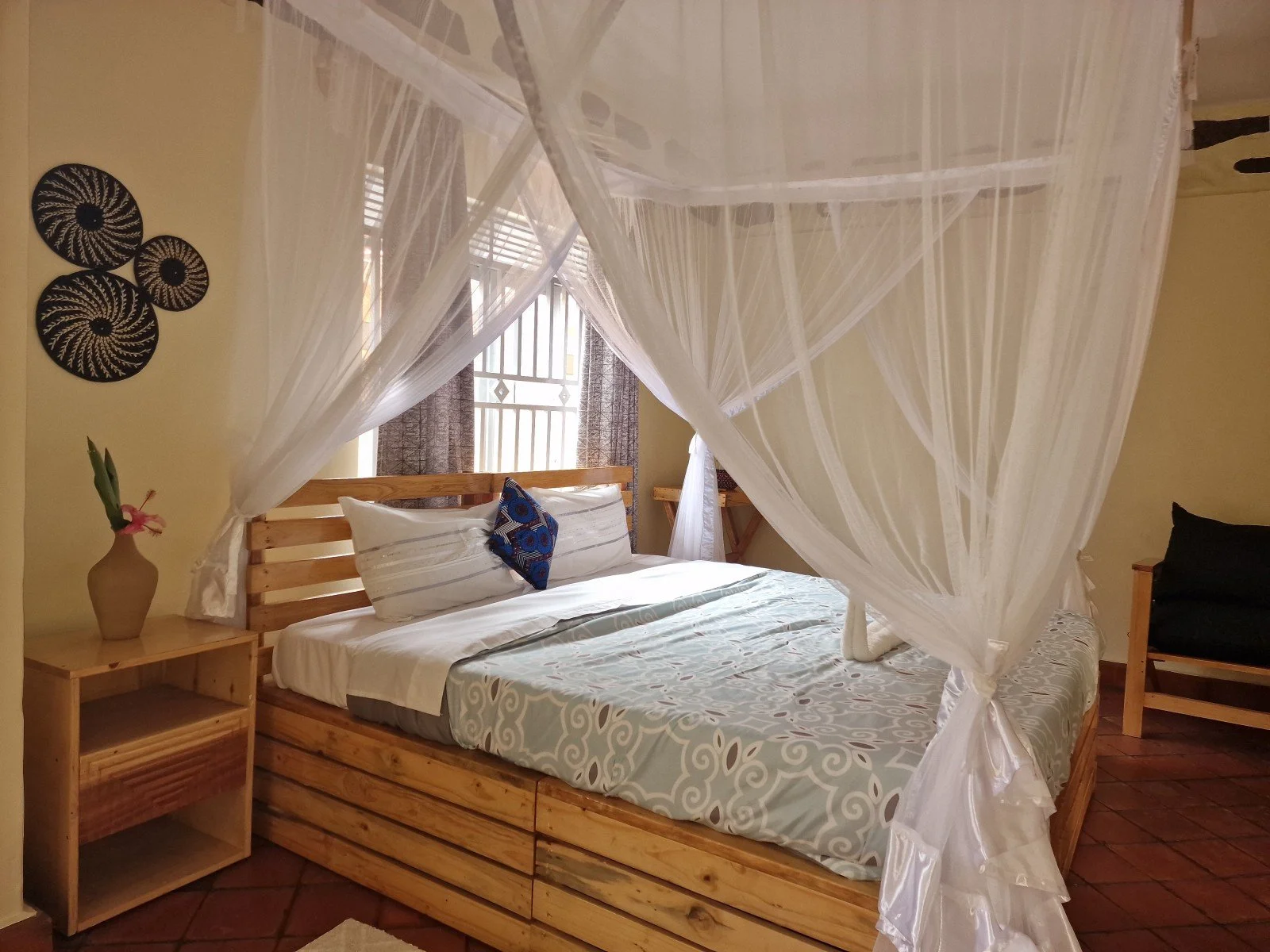 Private double room near Sipi Falls