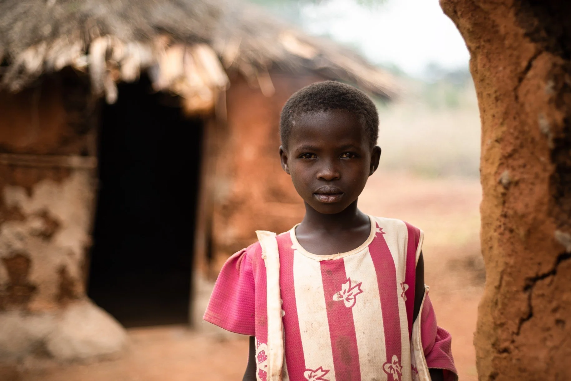 Child in Kapchorwa village