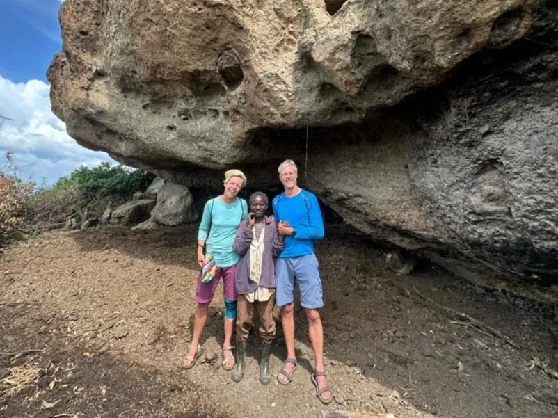 Meeting the cave man Kapchorwa