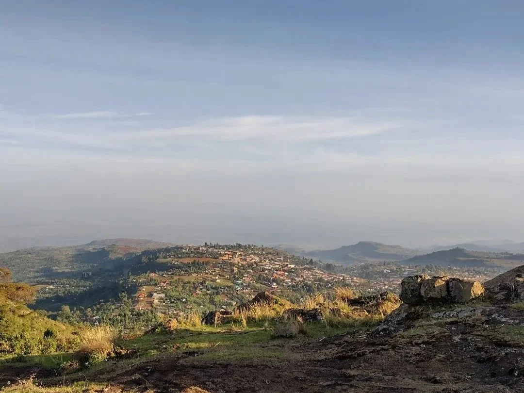A stunning view of Kapchorwa Town, Mount Elgon, Uganda.