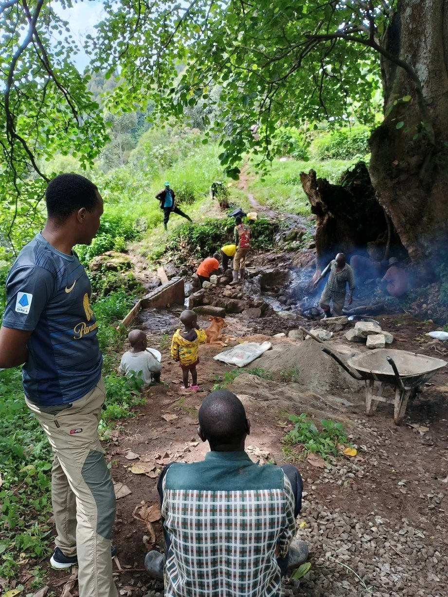 A water well in a village nearby Home of Friends repaired from money from the Community Fund