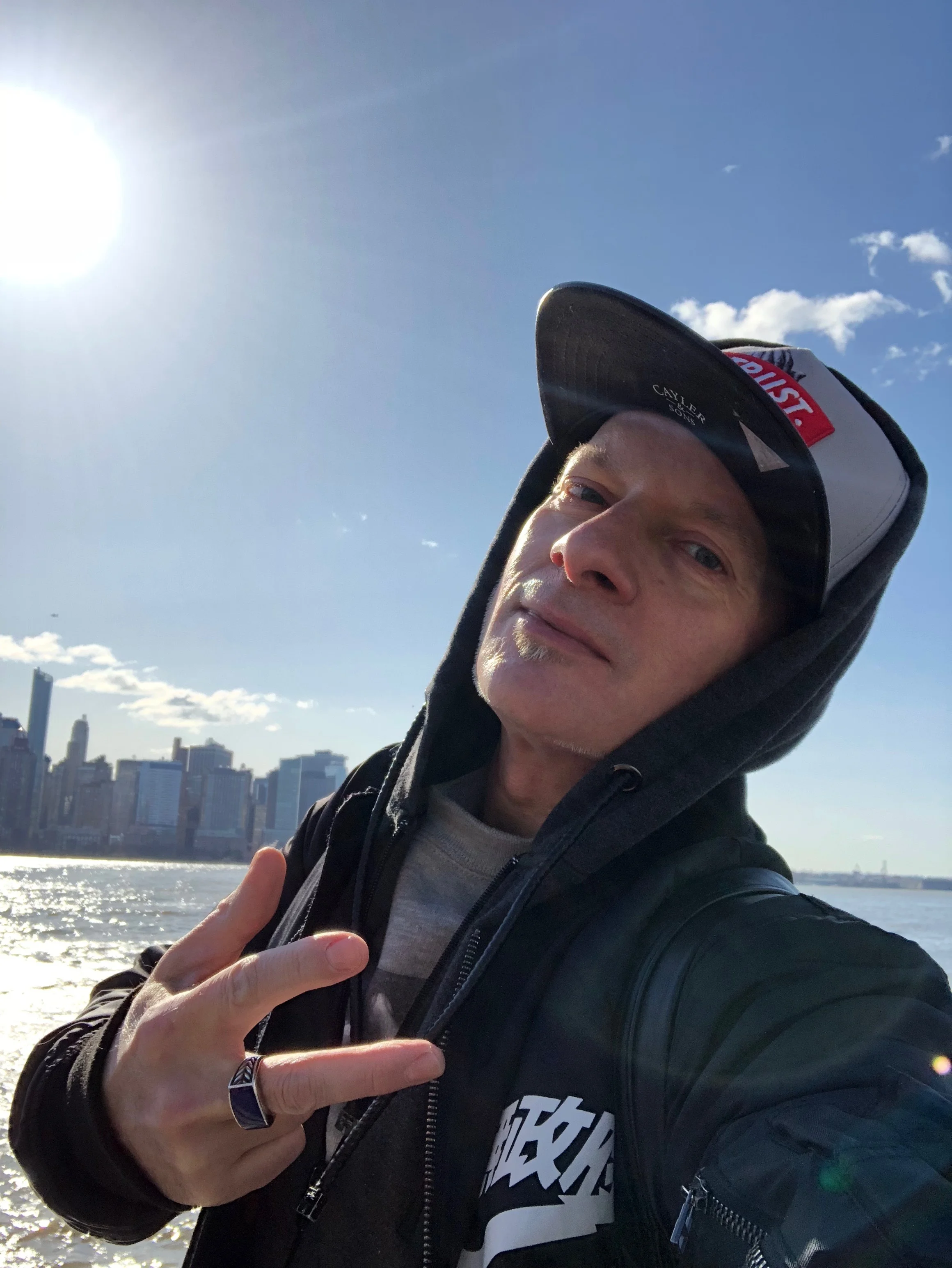 I love the Hudson, but those damn cold winds kill my skin.