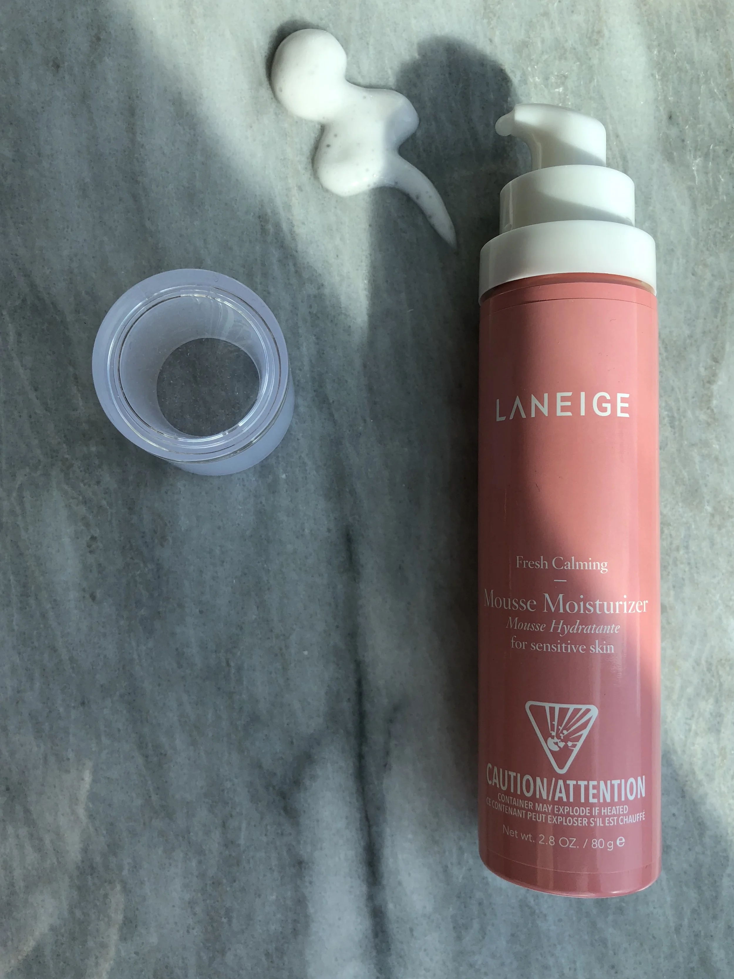 PRODUCTS I LOVE AND BELIEVE IN : Laneige Fresh Calming Mousse Moisturizer