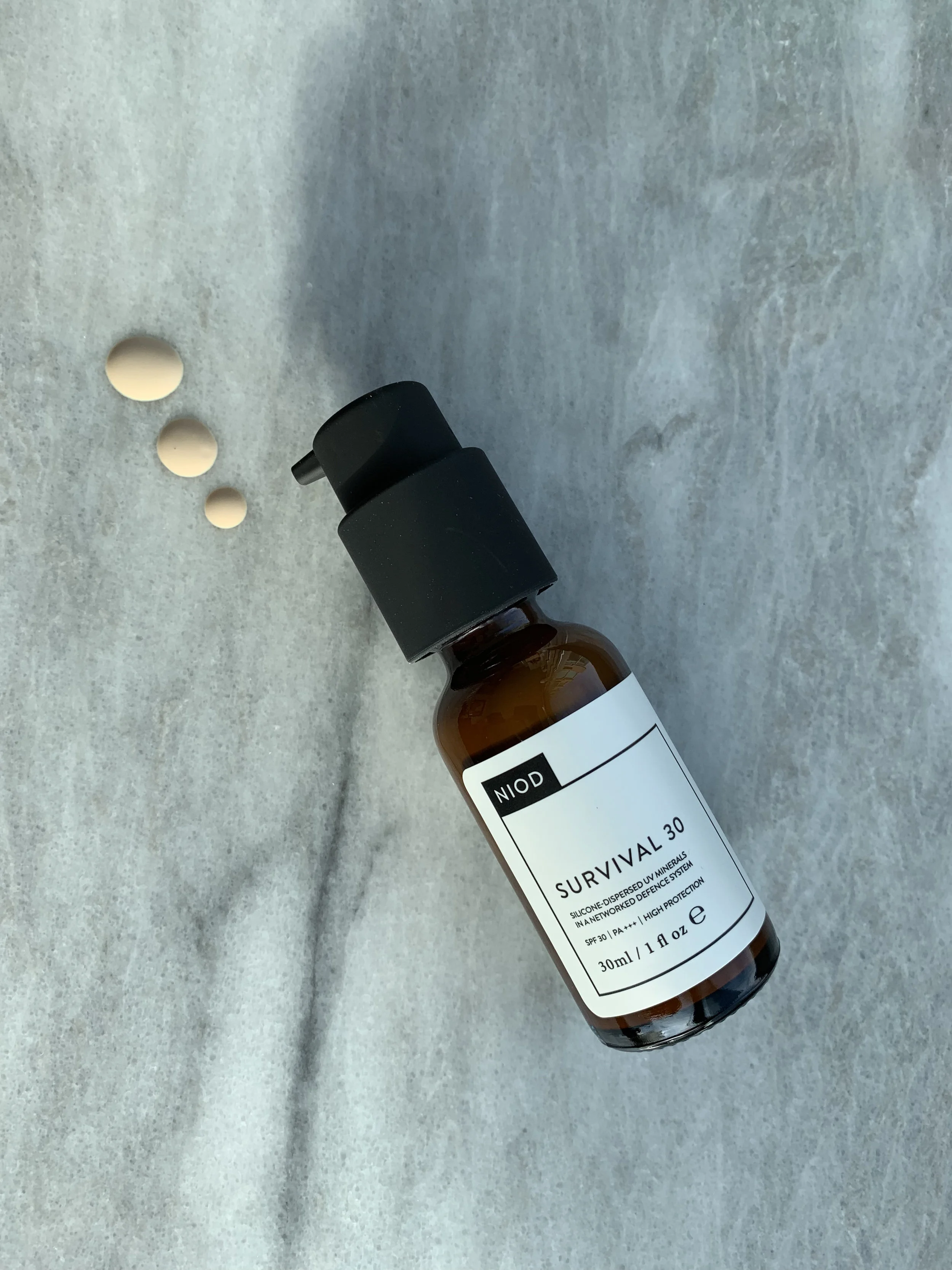 MY FAVE FACIAL SUNSCREEN PRODUCT : NIOD SURVIVAL 30