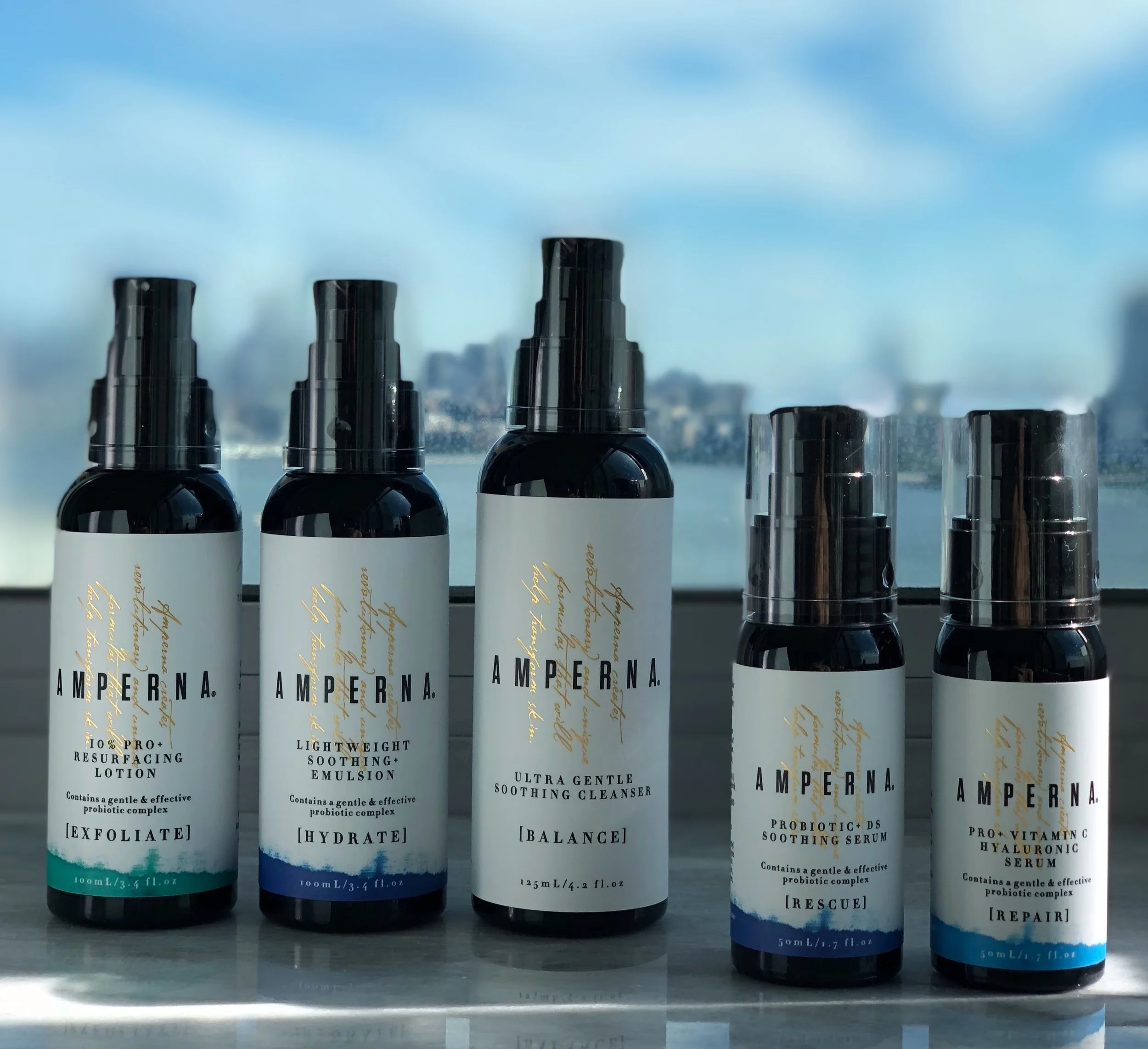 Amperna’s active probiotic skincare is reimagining the treatment of acne.
