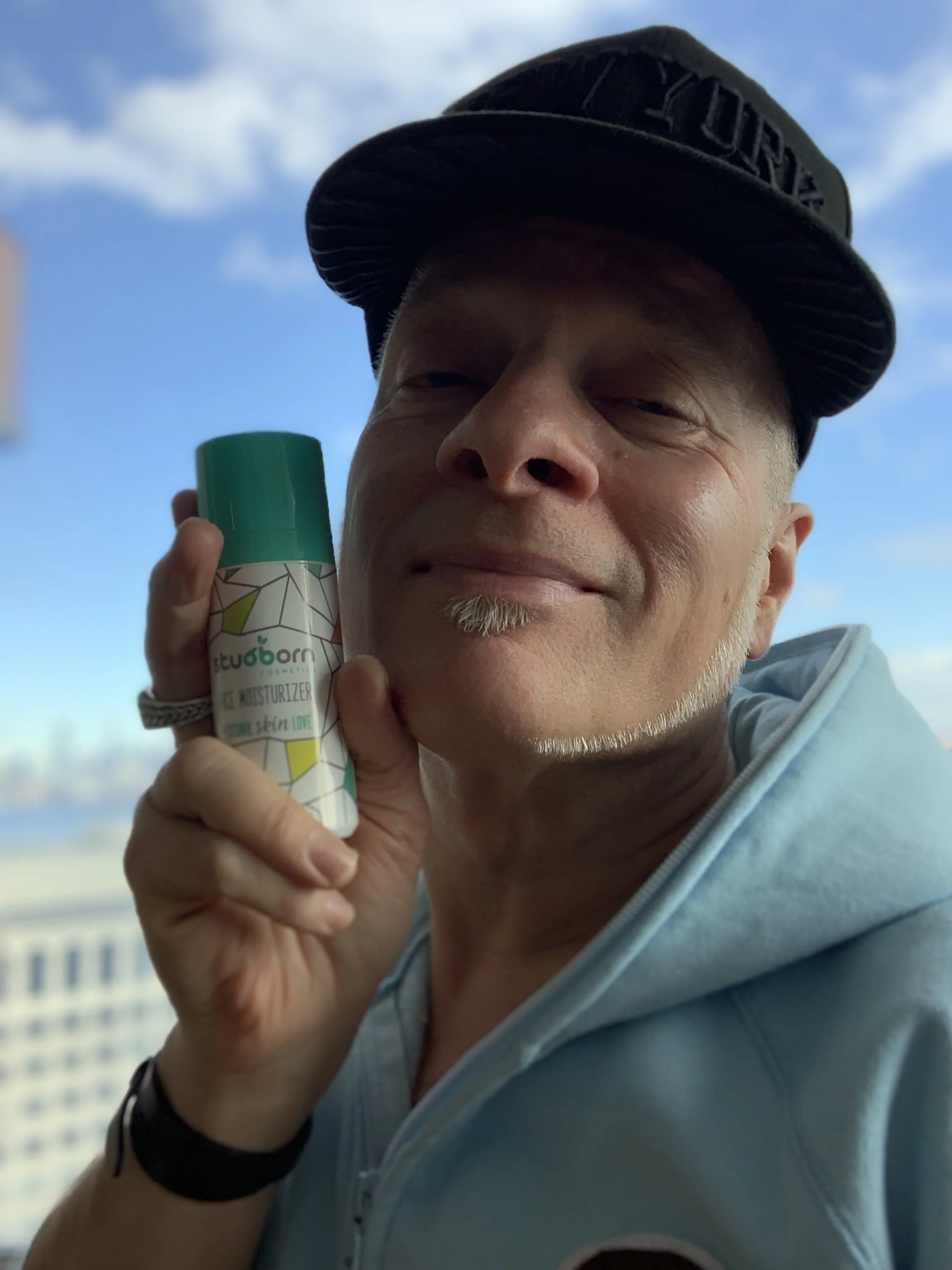 My very own moisturizer! Thank you, Stubborn!