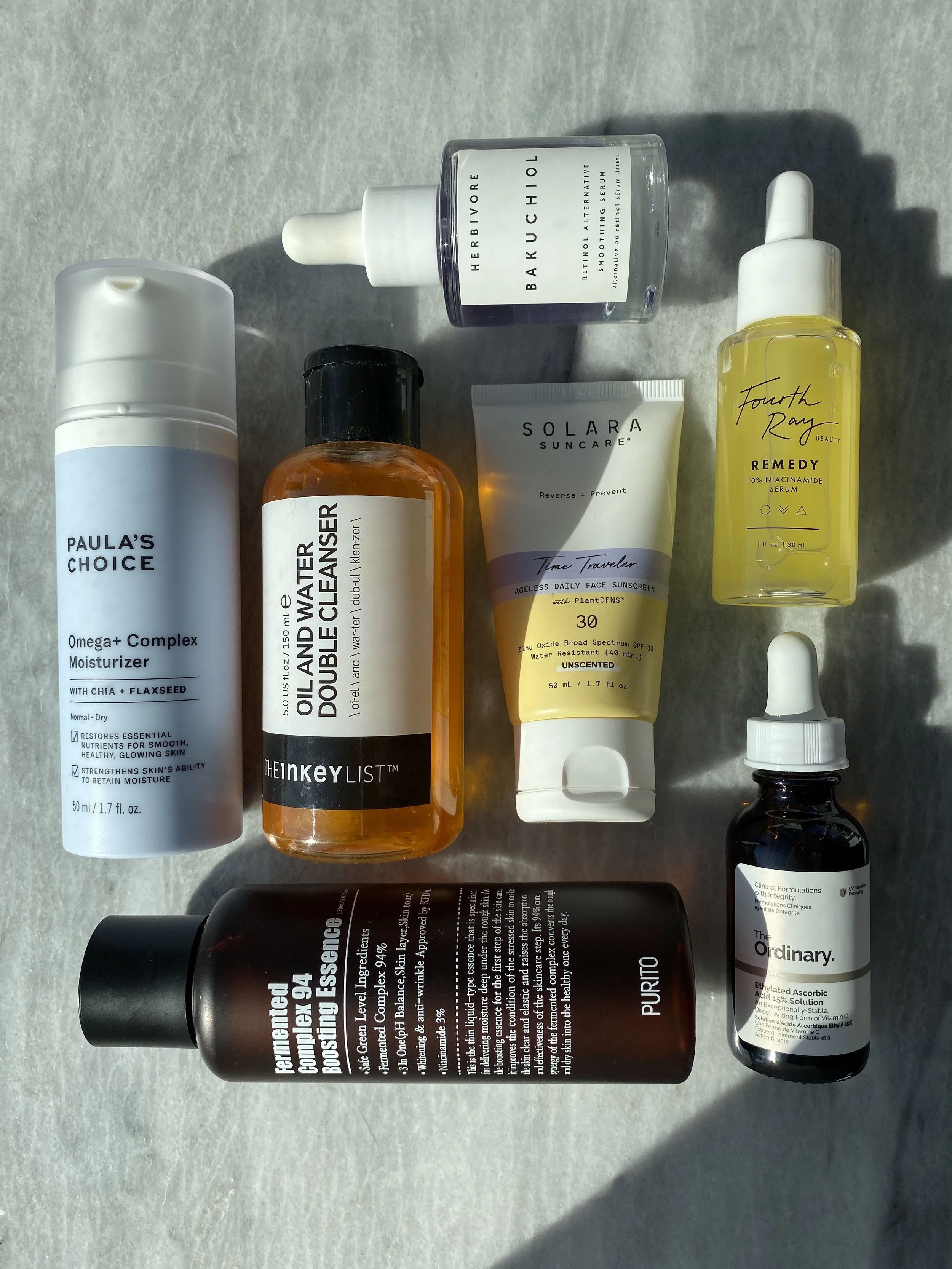 A COMPLETE $175 CLEAN SKINCARE ROUTINE WITH HERBIVORE, THE INKEY LIST, SOLARA SUNCARE & MORE!