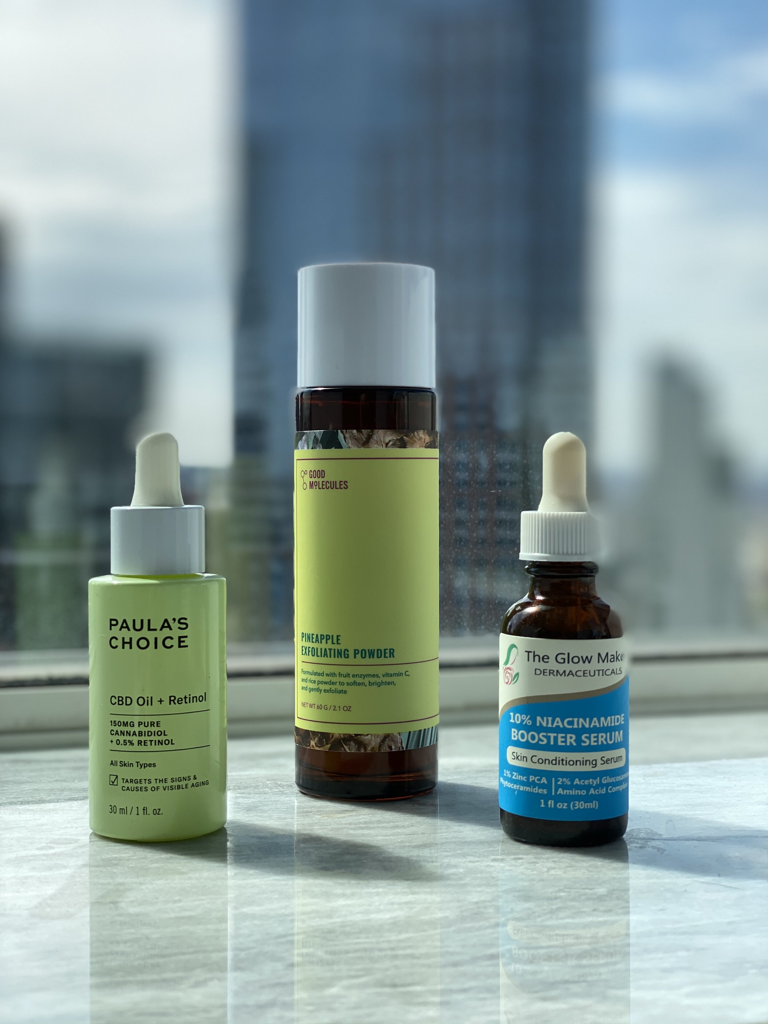 THREE OF THE BEST FACIAL SKINCARE PRODUCTS I WANT WITH ME IN THE SKINPOCALYPSE!