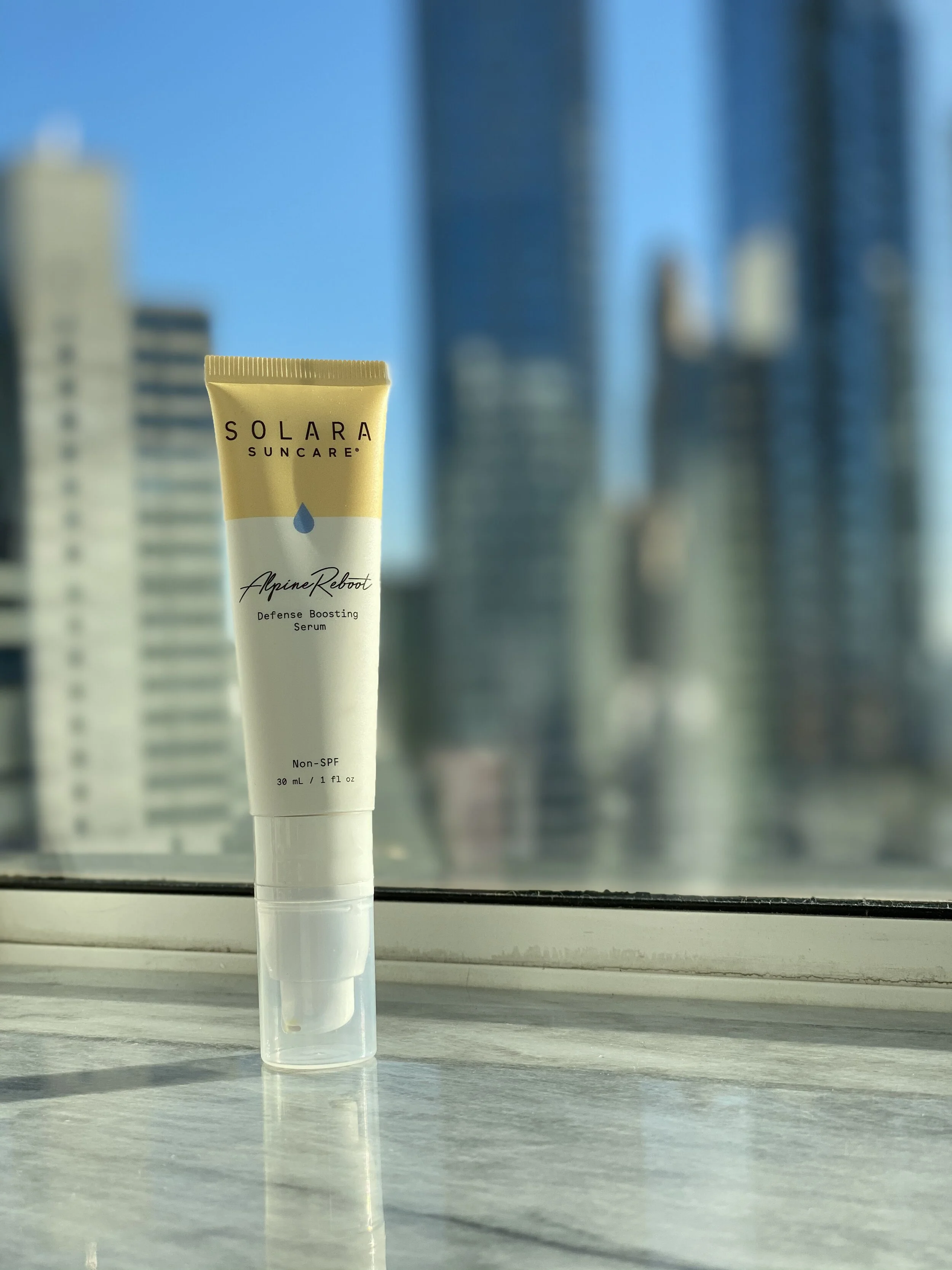 PRODUCT REVIEW: SOLARA SUNCARE ALPINE REBOOT DEFENSE BOOSTING SERUM  – ONE OF THE BEST ANTI-AGING SERUMS