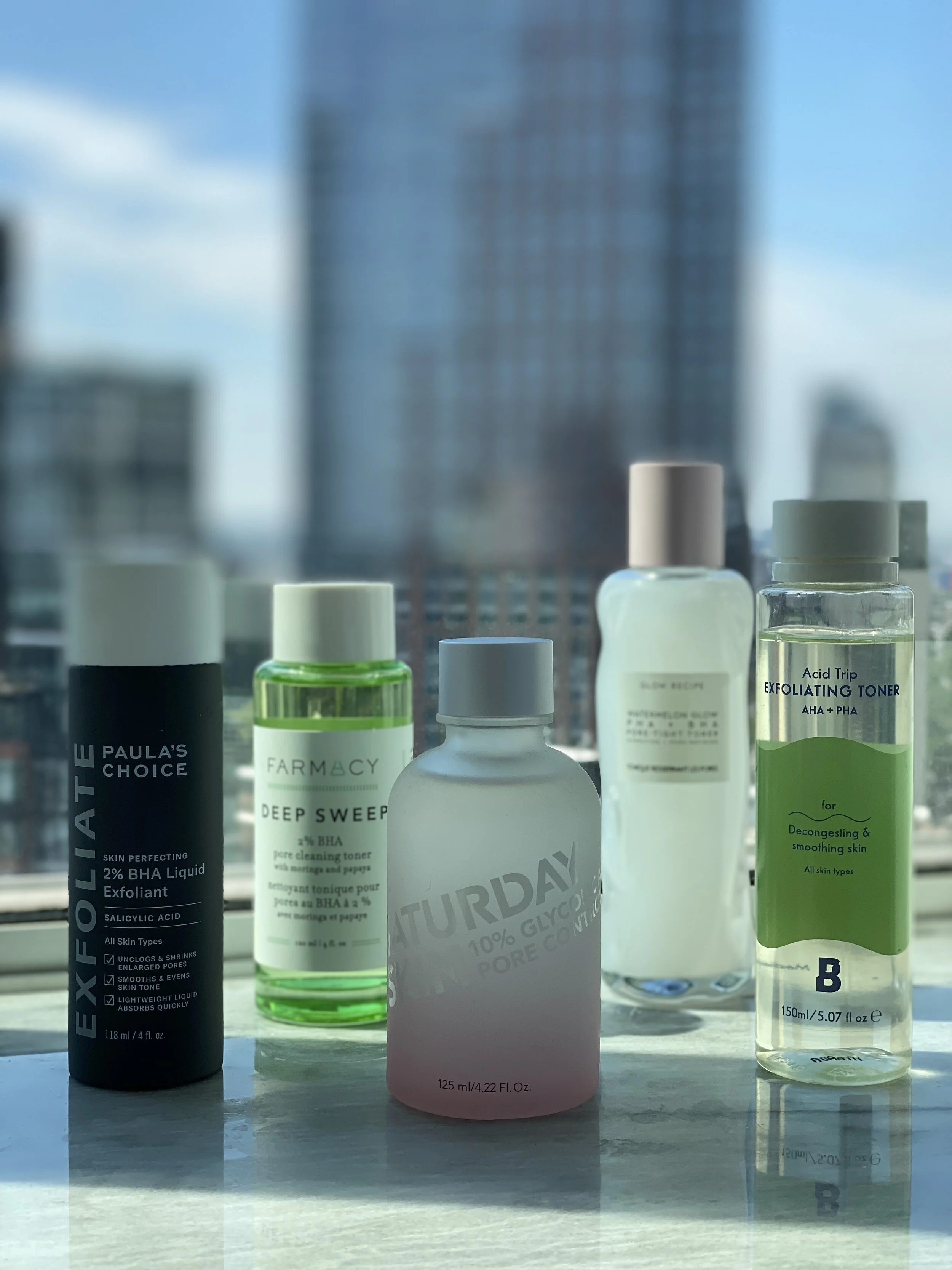 ACID TONERS – SOME OF THE BEST BHA / AHA TONERS FOR FACE FROM PAULA'S CHOICE, FARMACY AND MORE