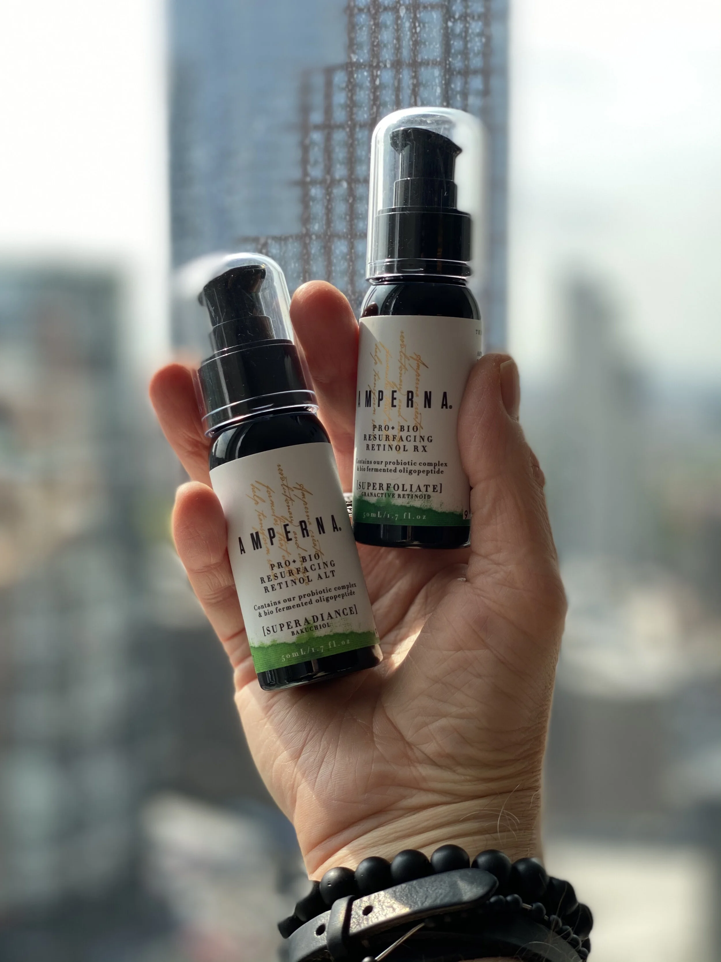AMPERNA PROBIOTIC SKINCARE AND TWO OF THE BEST ANTI-AGING SERUMS FOR SENSITIVE SKIN
