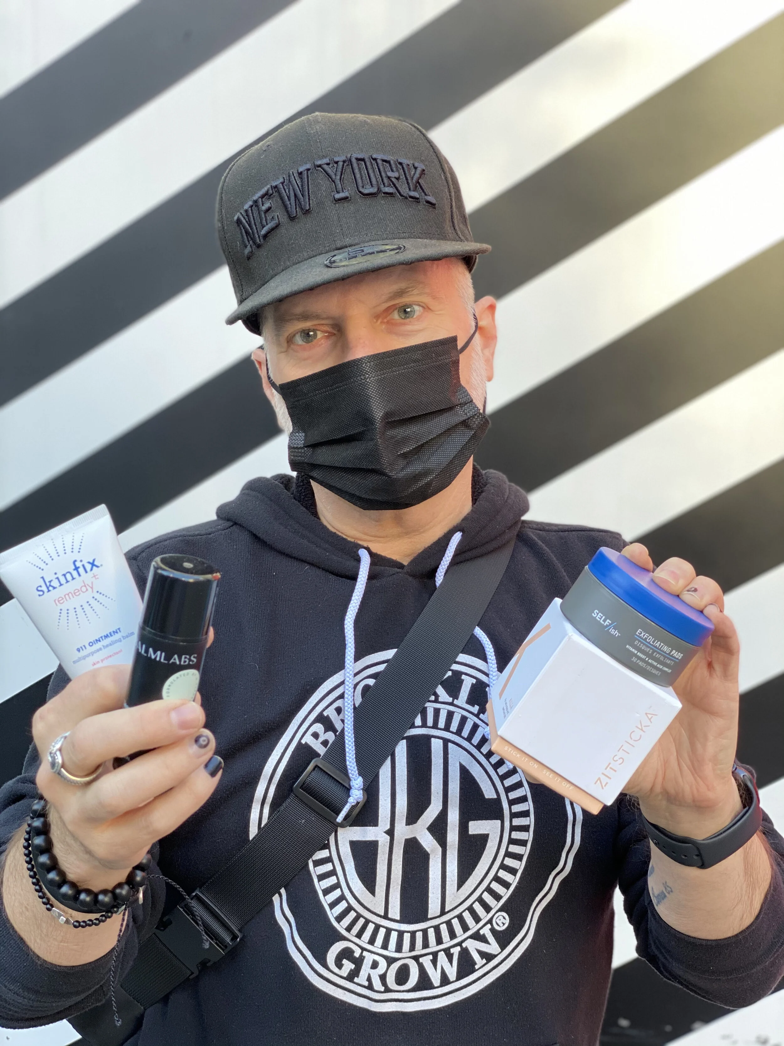 BEST MASKNE TREATMENTS - ZITSTICKA KILLA ZIT PATCHES, BALM LABS CLEAR BALM SERUM, SKINFIX 911 OINTMENT AND SELF/ish EXFOLIATING PADS