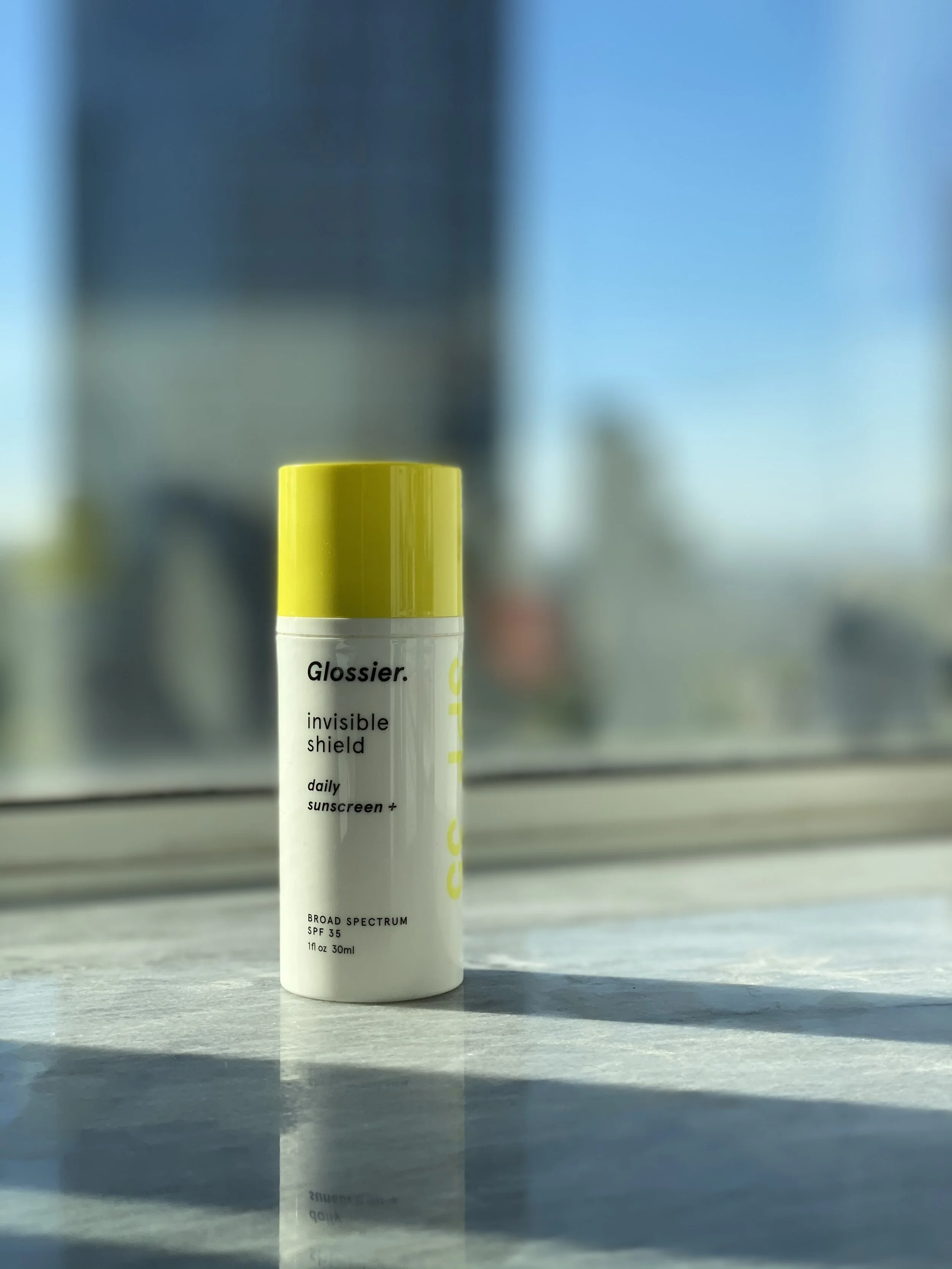 glossier face sunscreen