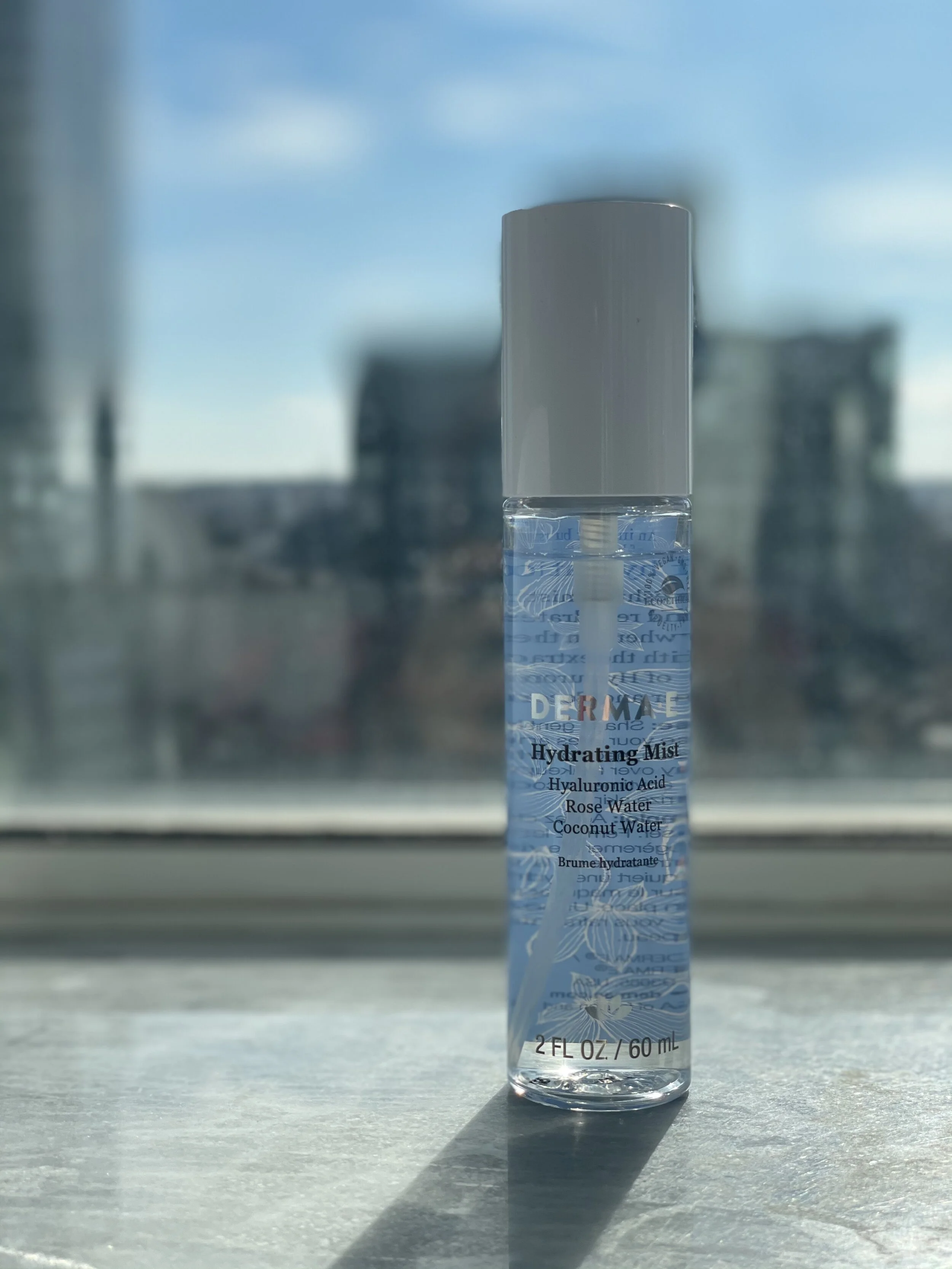 PRODUCT REVIEW: DERMA E HYDRATING MIST – BEST FACE MIST, BEST NATURAL TONER FOR DRY, DEHYDRATED SKIN