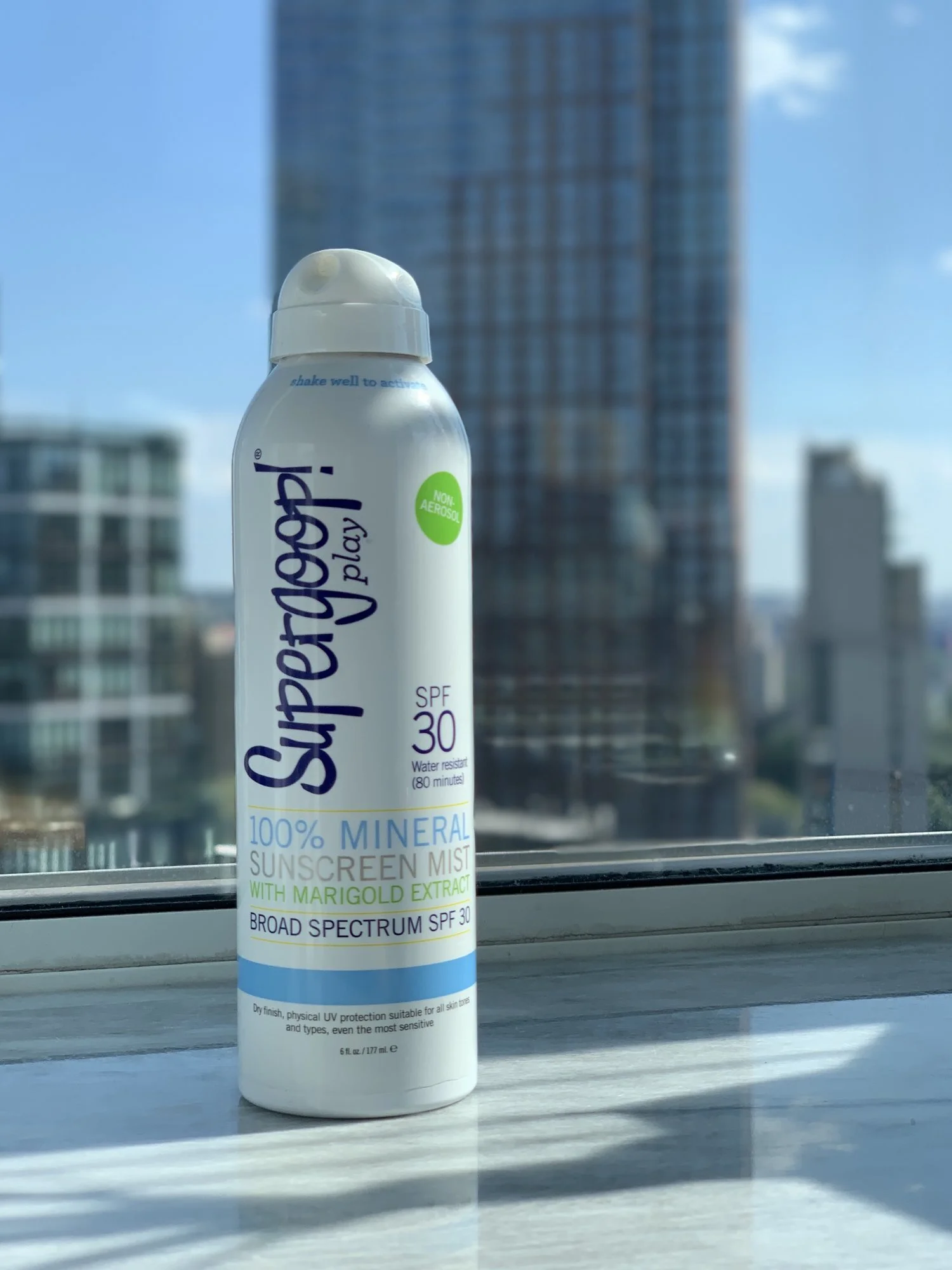 PRODUCT REVIEW: SUPERGOOP! 100% MINERAL SUNSCREEN MIST – BEST ANTI-AGING SUNSCREEN, BEST MINERAL SUNSCREEN FOR DRY SKIN
