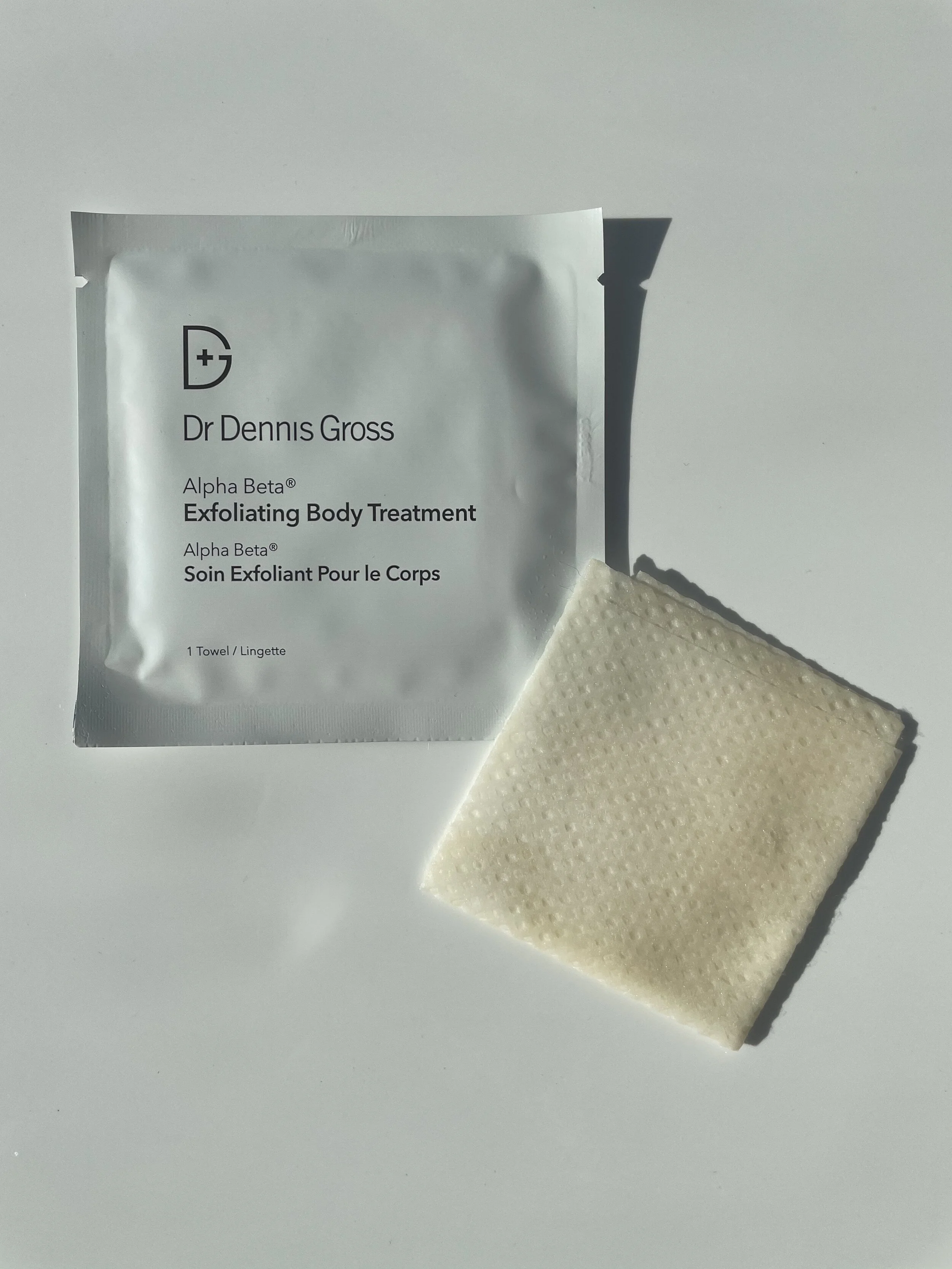 PRODUCT REVIEW: DR. DENNIS GROSS SKINCARE ALPHA BETA EXFOLIATING BODY TREATMENT PEEL - BEST EXFOLIATING BODY TREATMENT, BEST KP TREATMENT