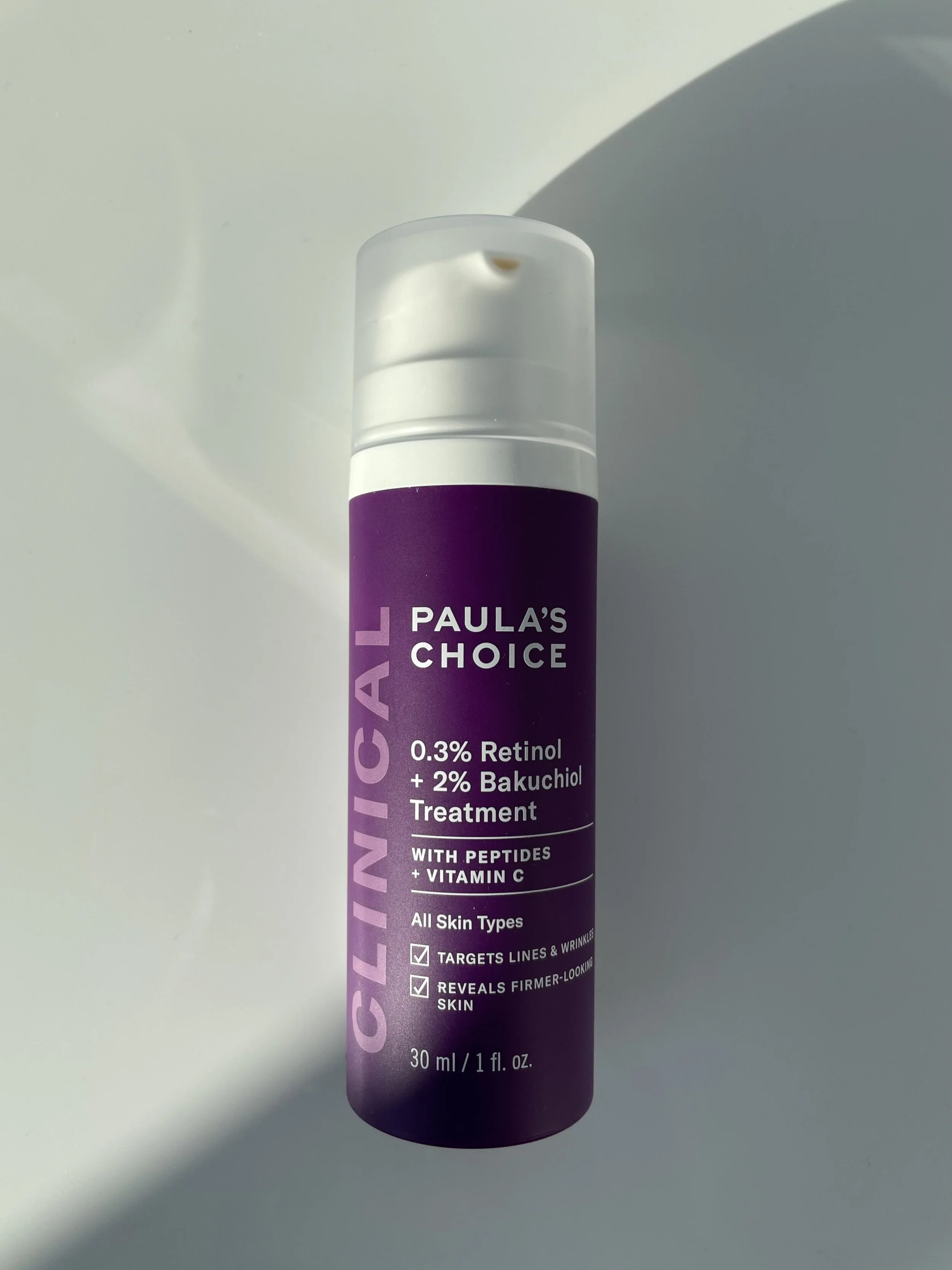 PAULA’S CHOICE 0.3 RETINOL + 2 BAKUCHIOL TREATMENT BEST RETINOL