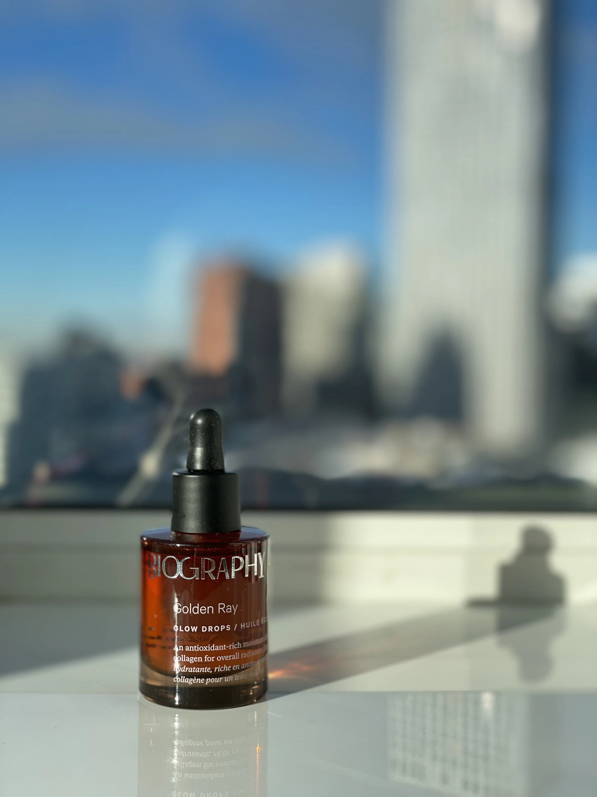 PRODUCT REVIEW: BIOGRAPHY GOLDEN RAY GLOW DROPS - BEST FACIAL OIL FOR DRY SKIN, BEST ORGANIC FACIAL OIL